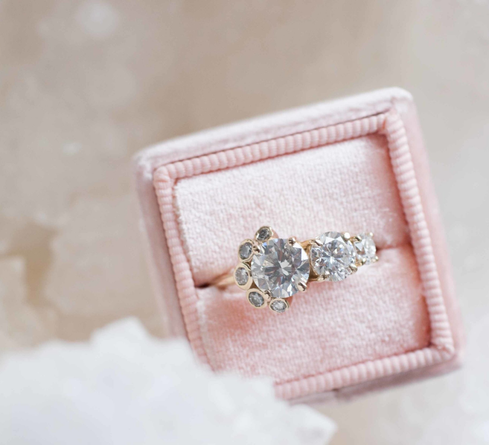 Custom Heirloom Ring for Mick + Audrey