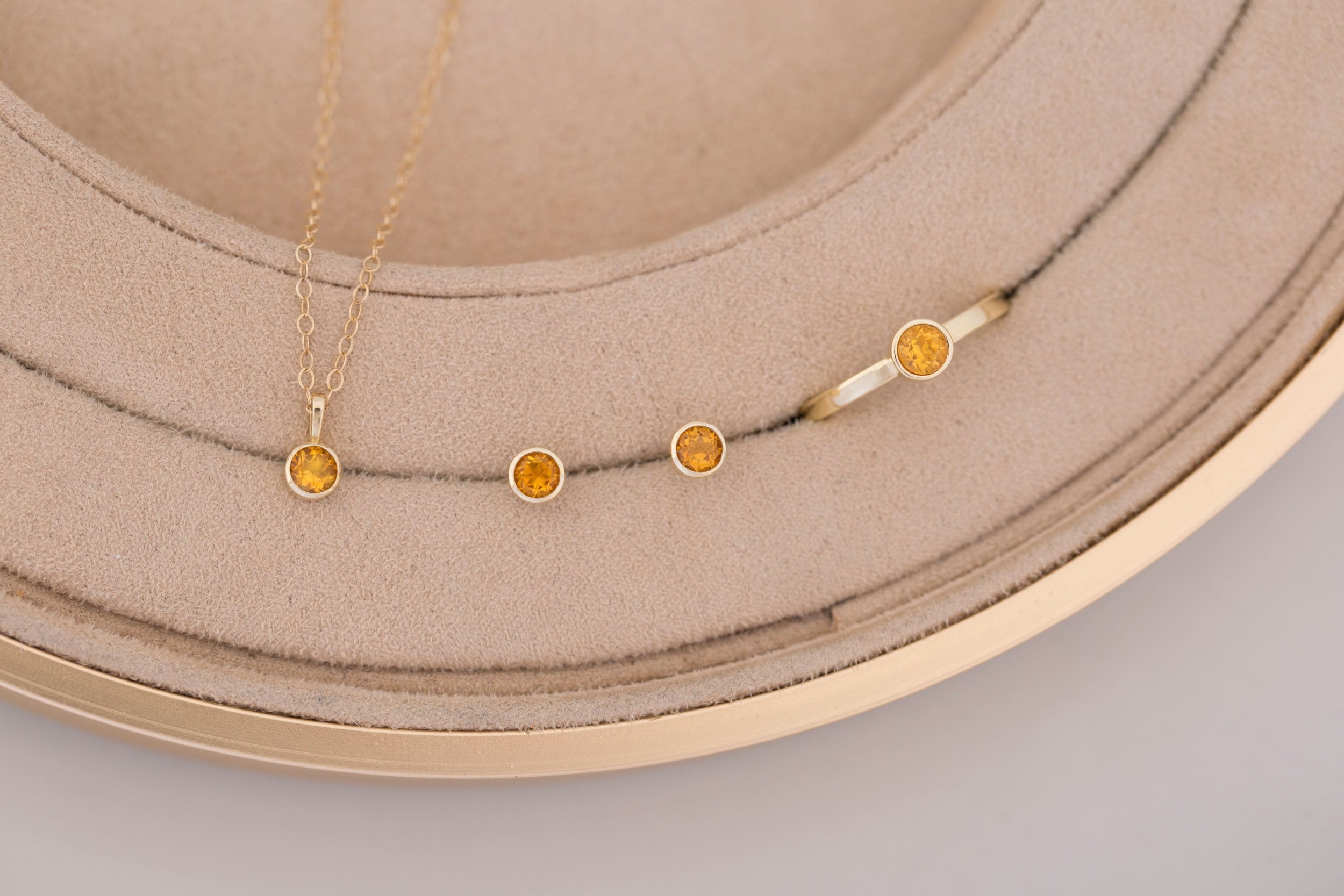 Citrine Ring | The Birthstone Ring | November | 14k Recycled Gold