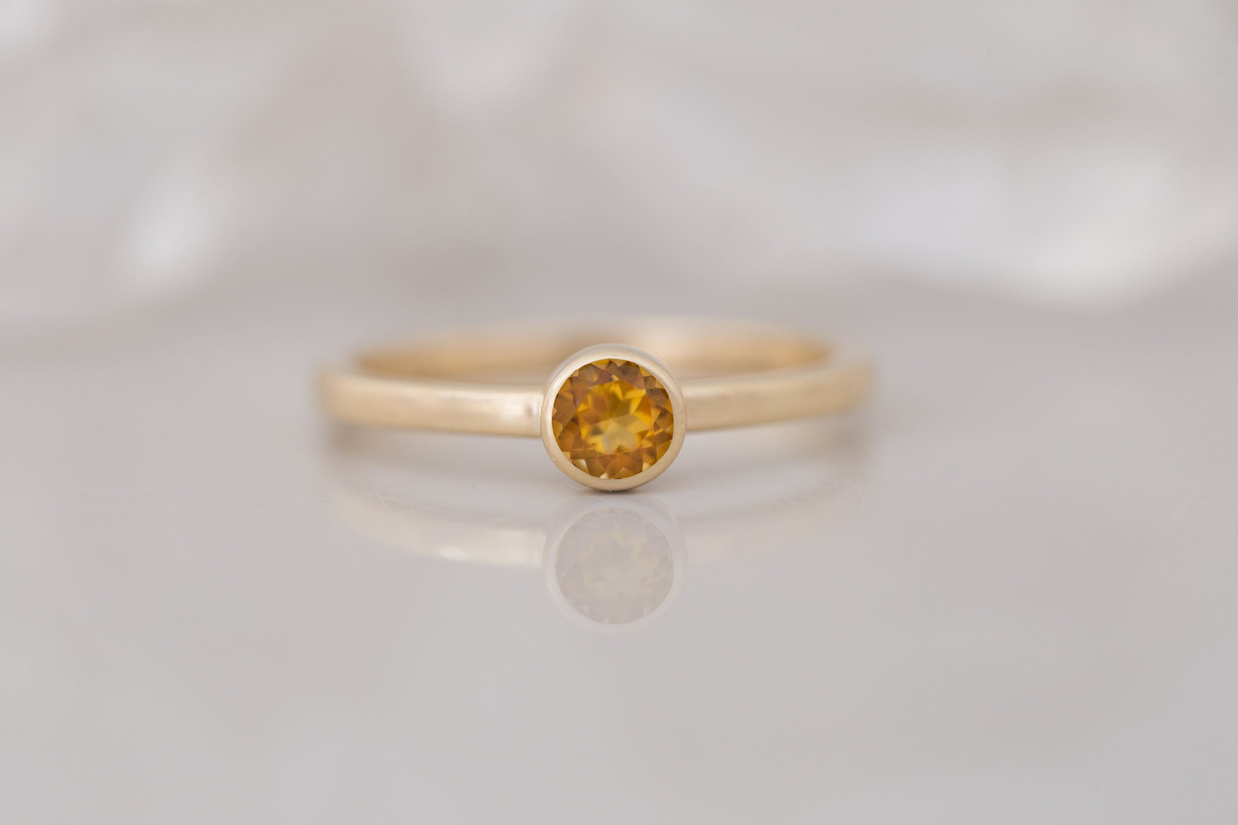 Citrine Ring | The Birthstone Ring | November | 14k Recycled Gold