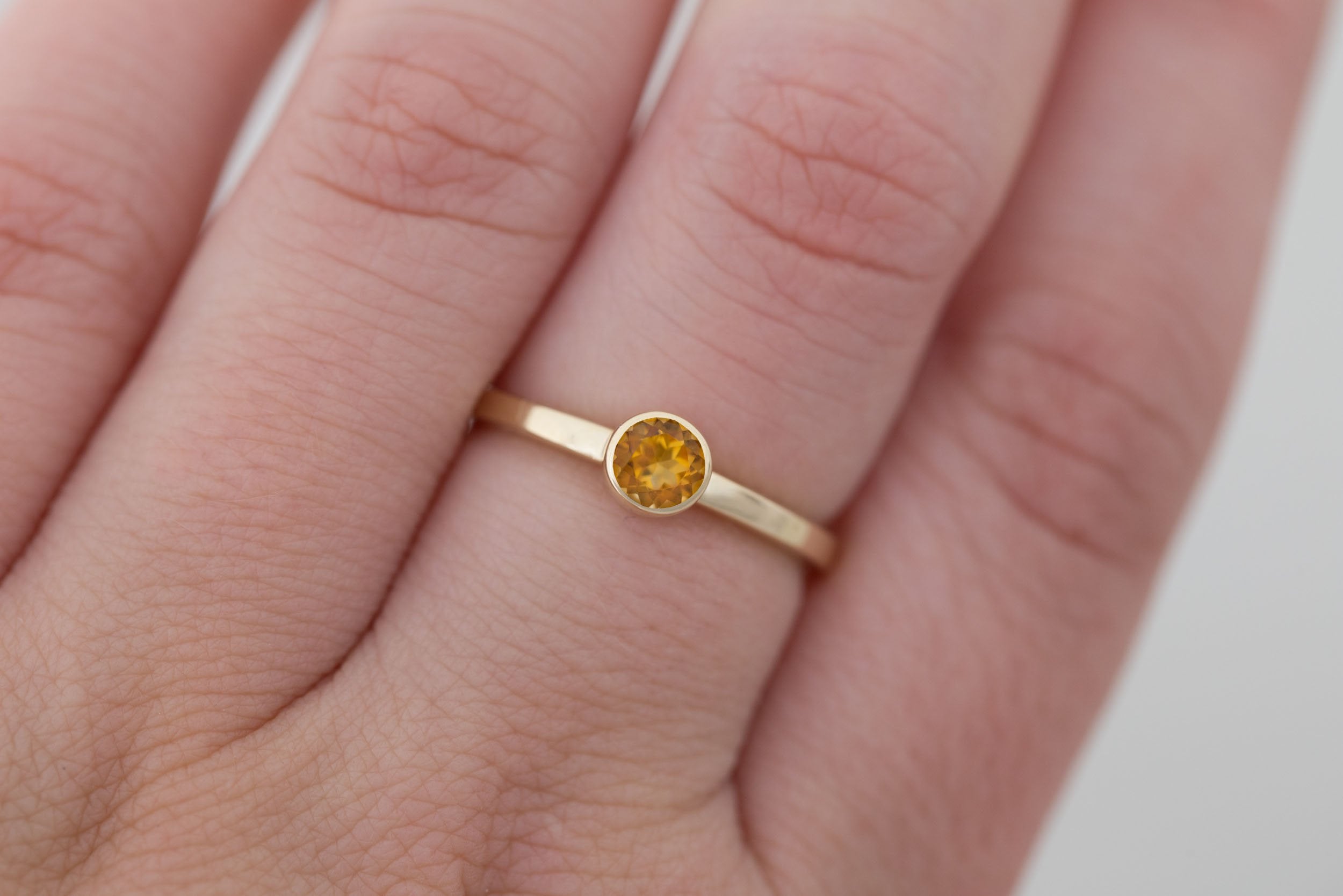 Citrine Ring | The Birthstone Ring | November | 14k Recycled Gold