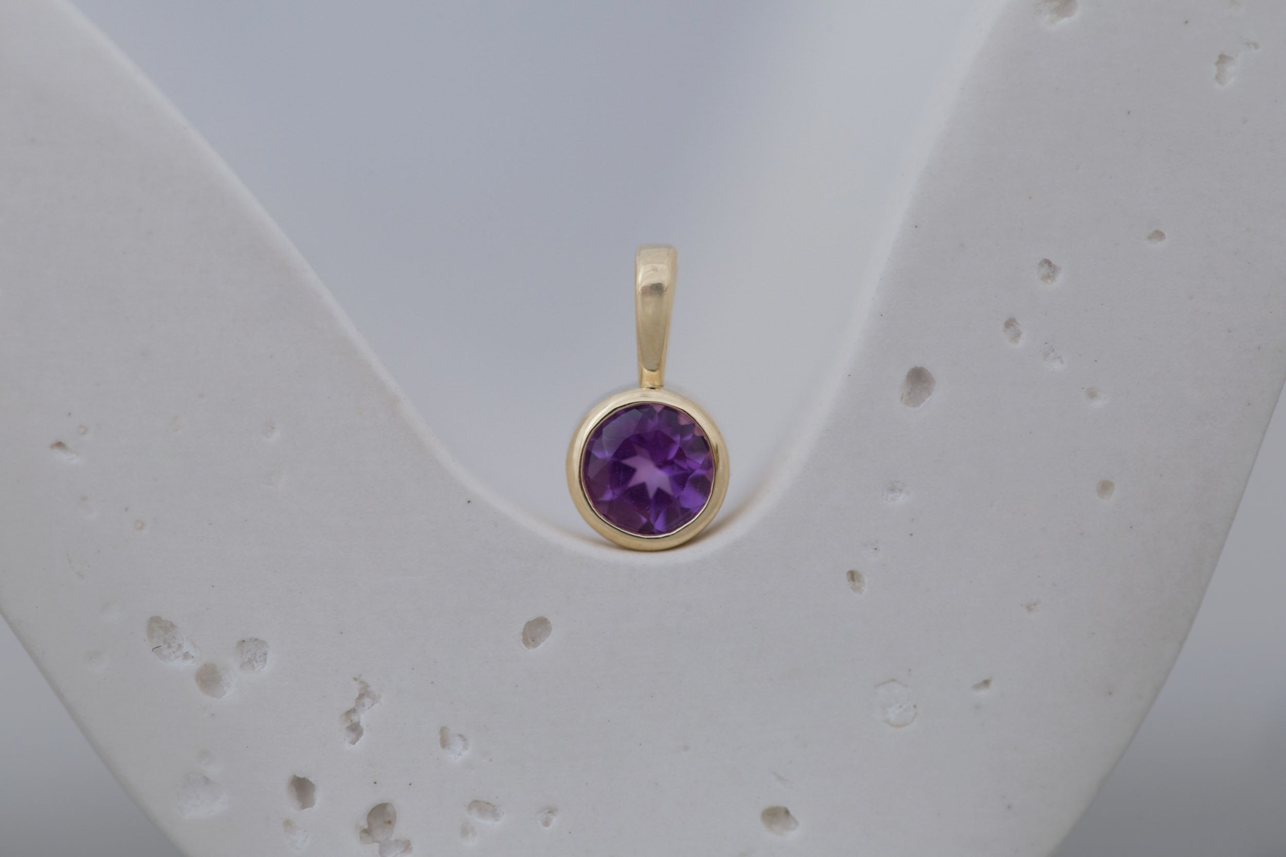The Birthstone Pendant | 14k Recycled Gold
