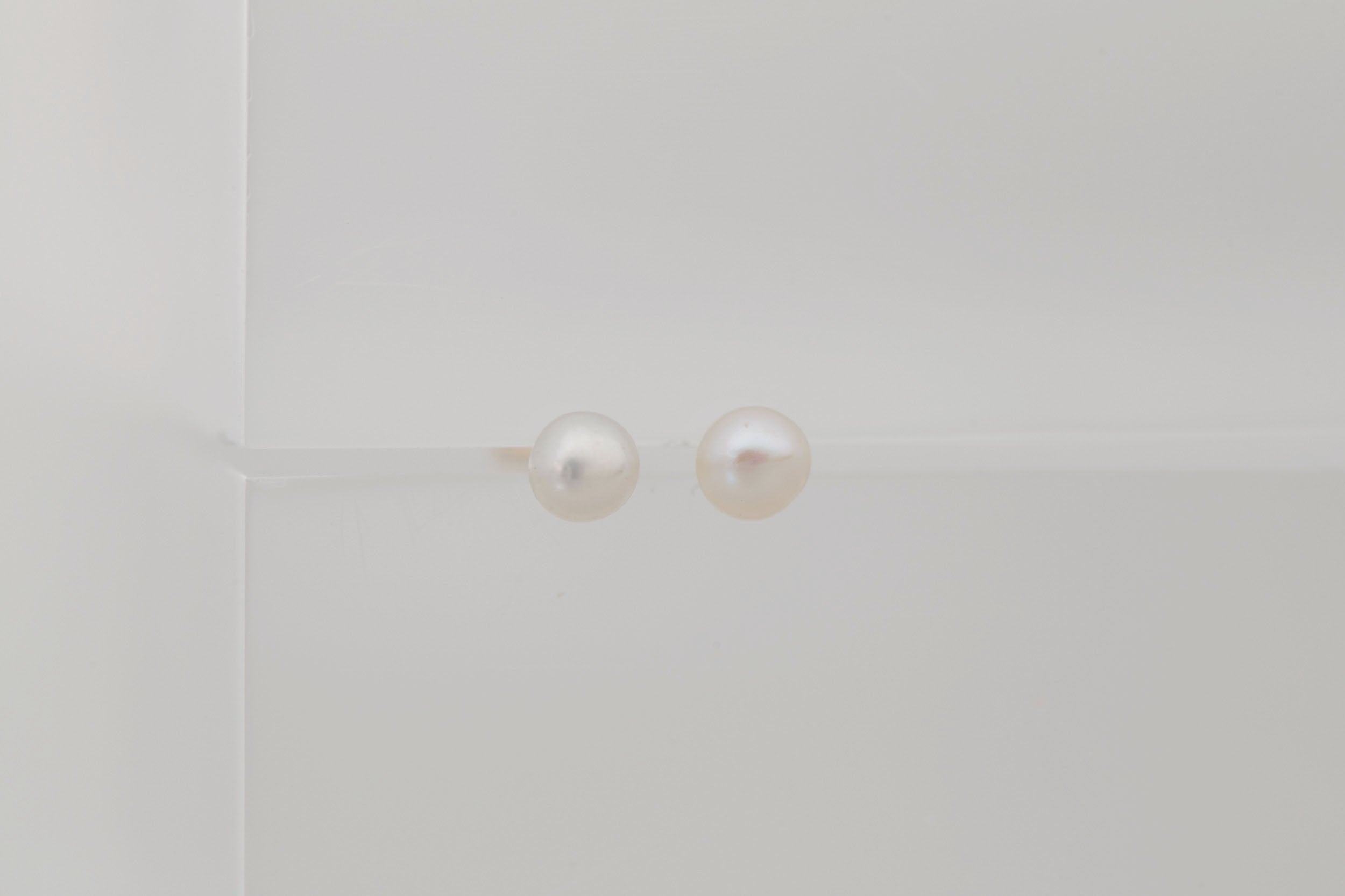 3 mm Pearl Earrings | 14k Recycled Gold