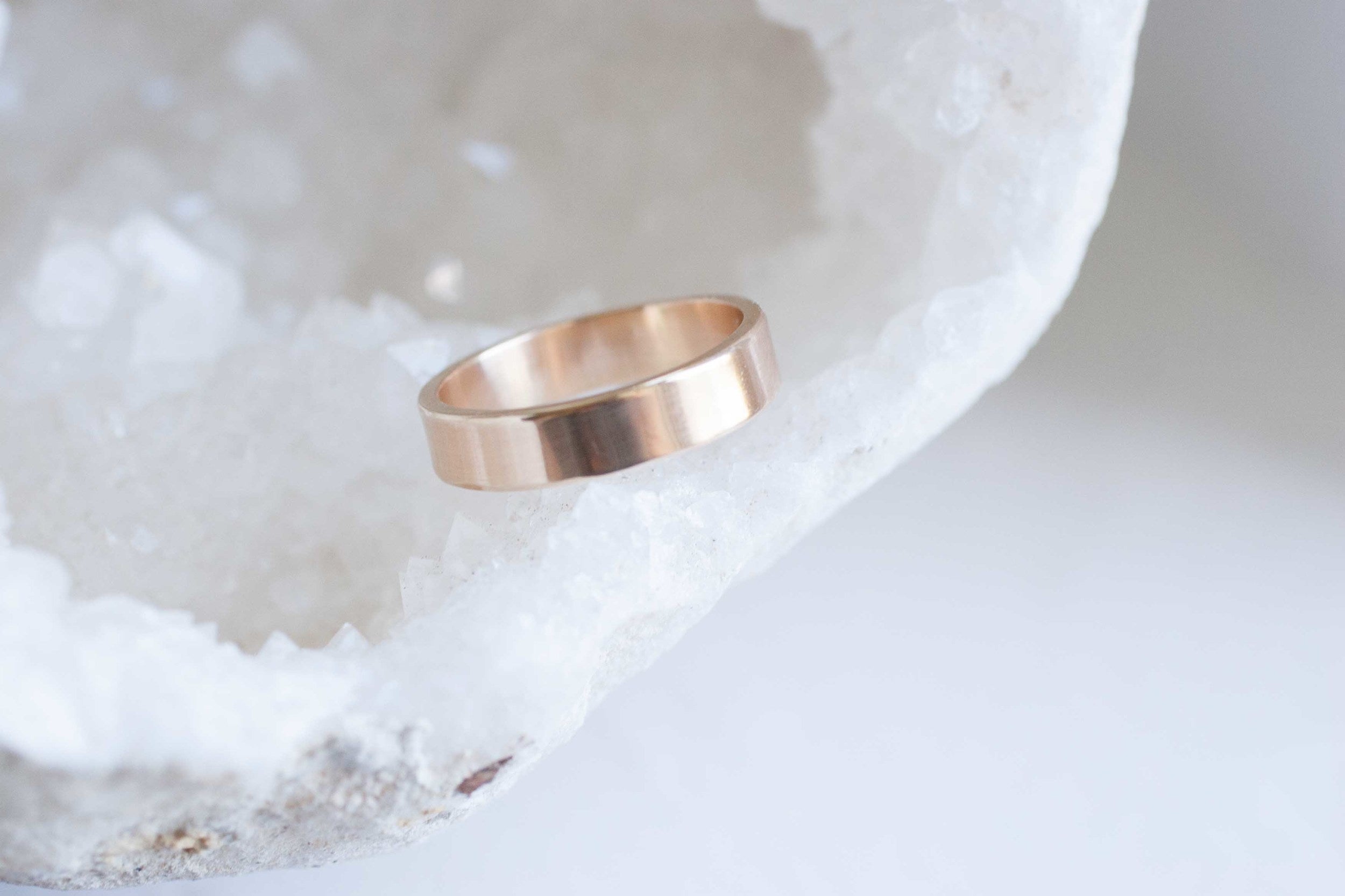 5 x 1.5 mm Flat Band | 14k Recycled Yellow Gold