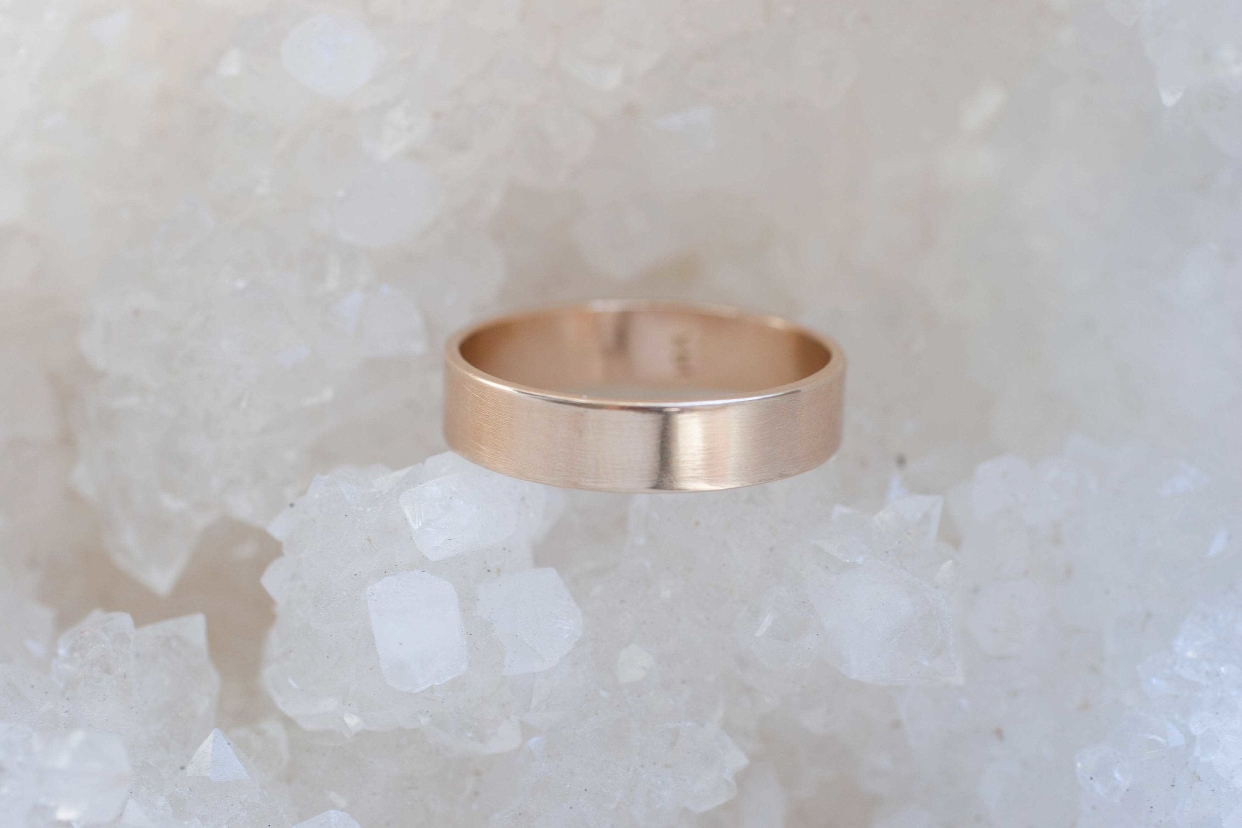 5 x 1 mm Flat Band | 14k Recycled Yellow Gold