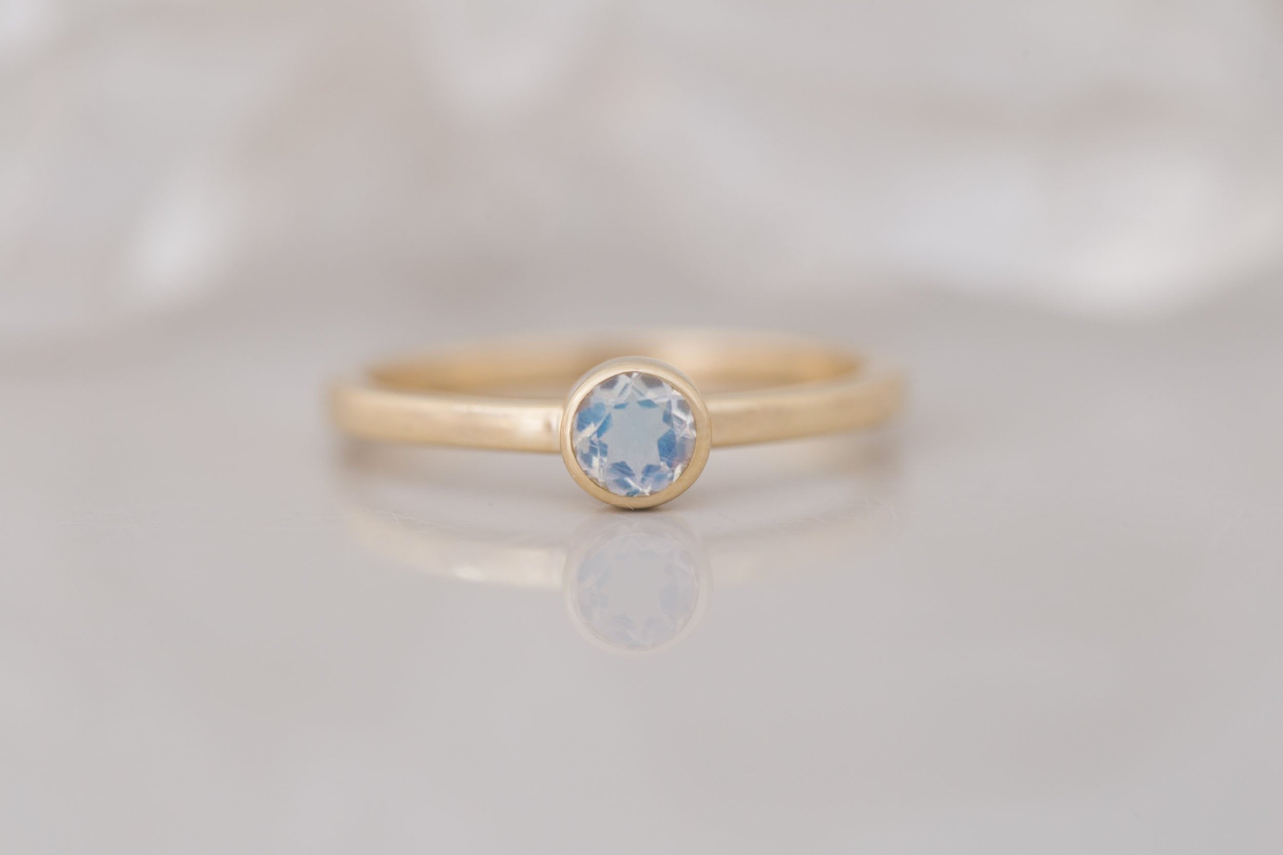 Moonstone Ring | The Birthstone Ring | June | 14k Recycled Gold