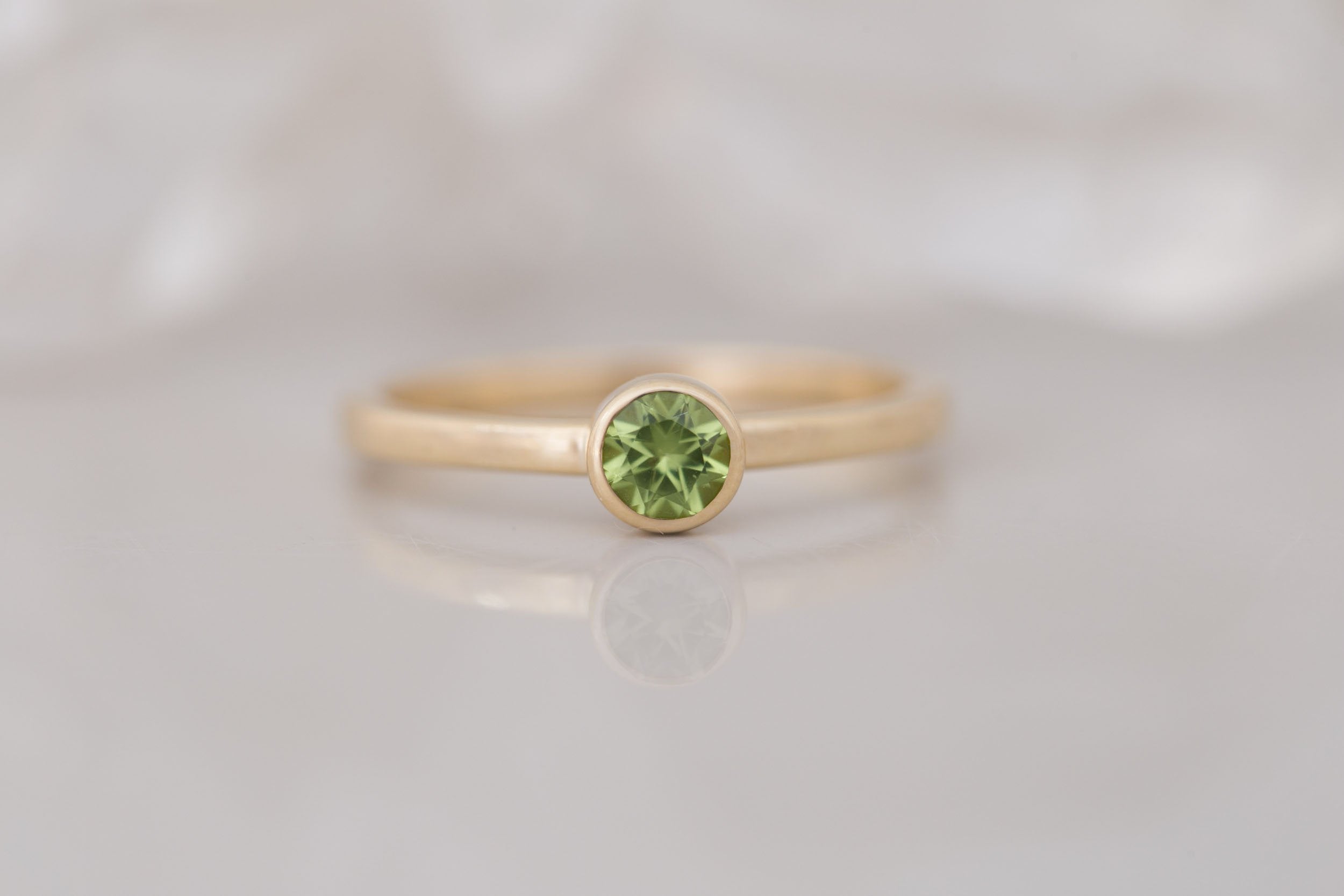 Peridot Ring | The Birthstone Ring | August | 14k Recycled Gold