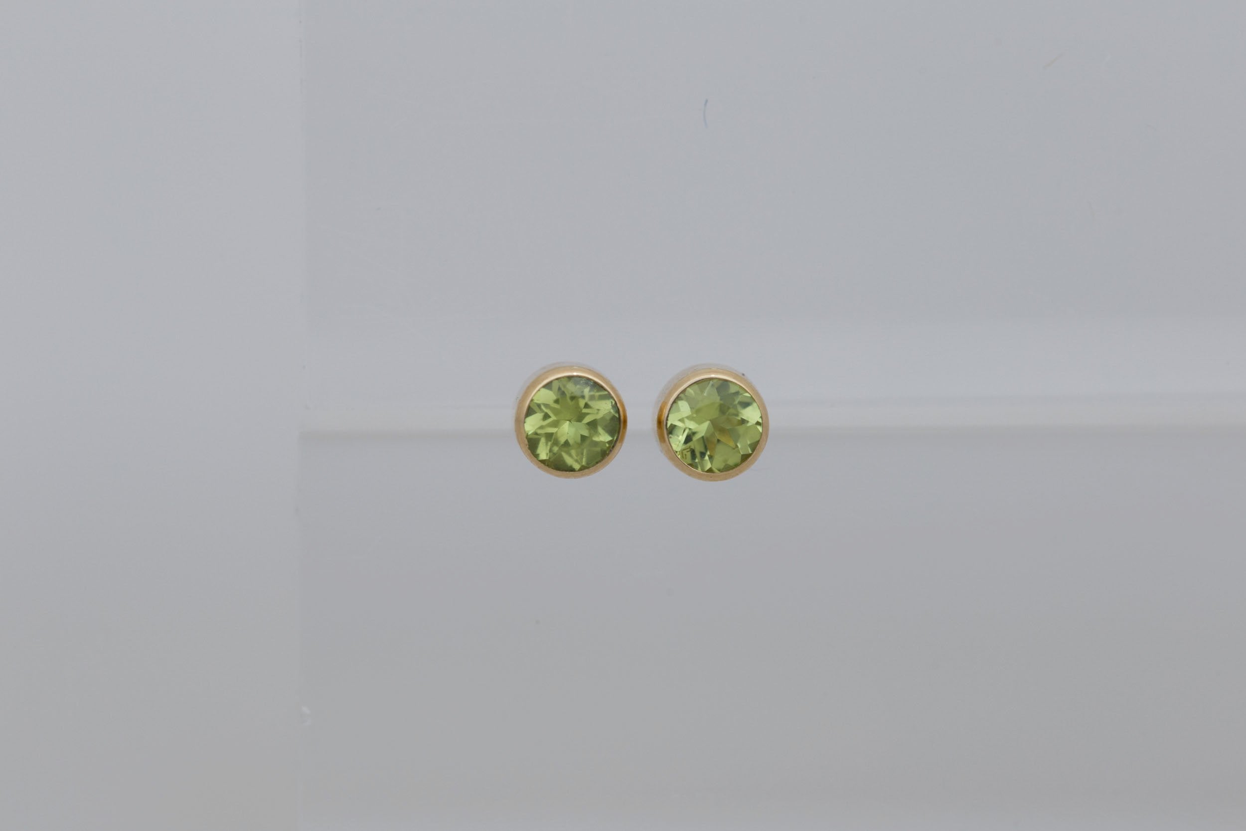 Peridot Earrings | The Birthstone Collection | August | 14k Recycled Gold