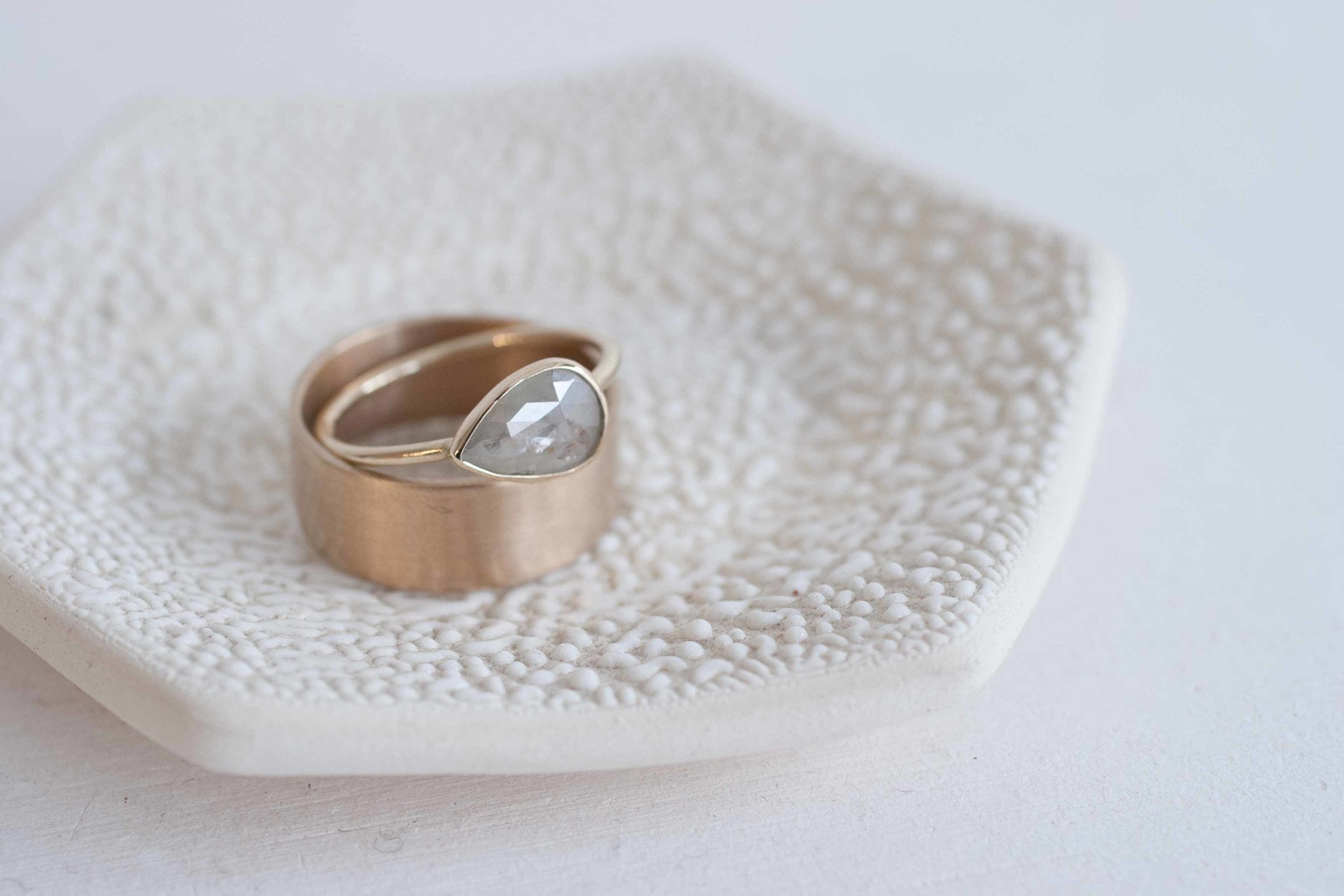 8 x 1 mm Flat Band | 14k Recycled Yellow Gold