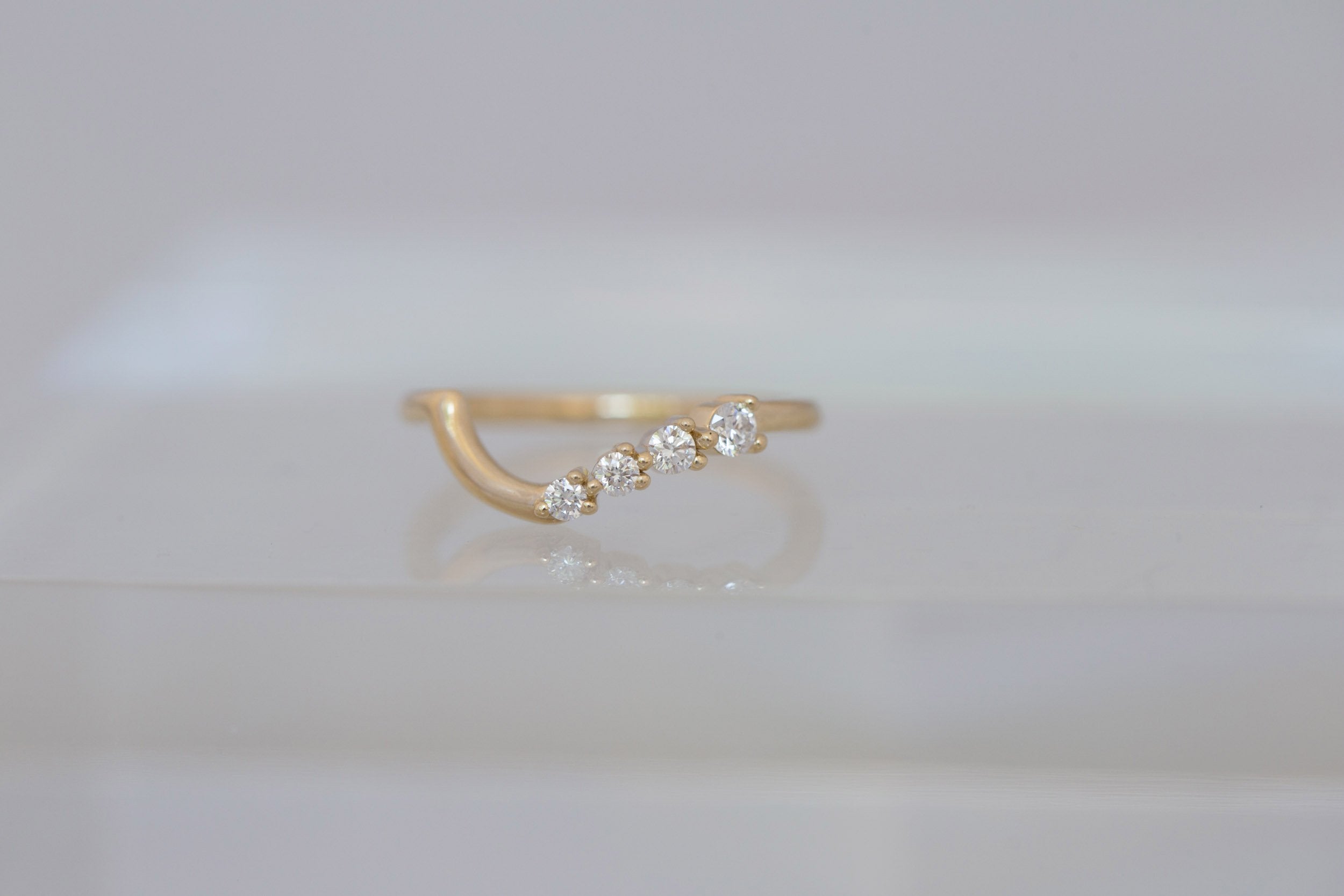 Ambretta Band |  14k Recycled Gold