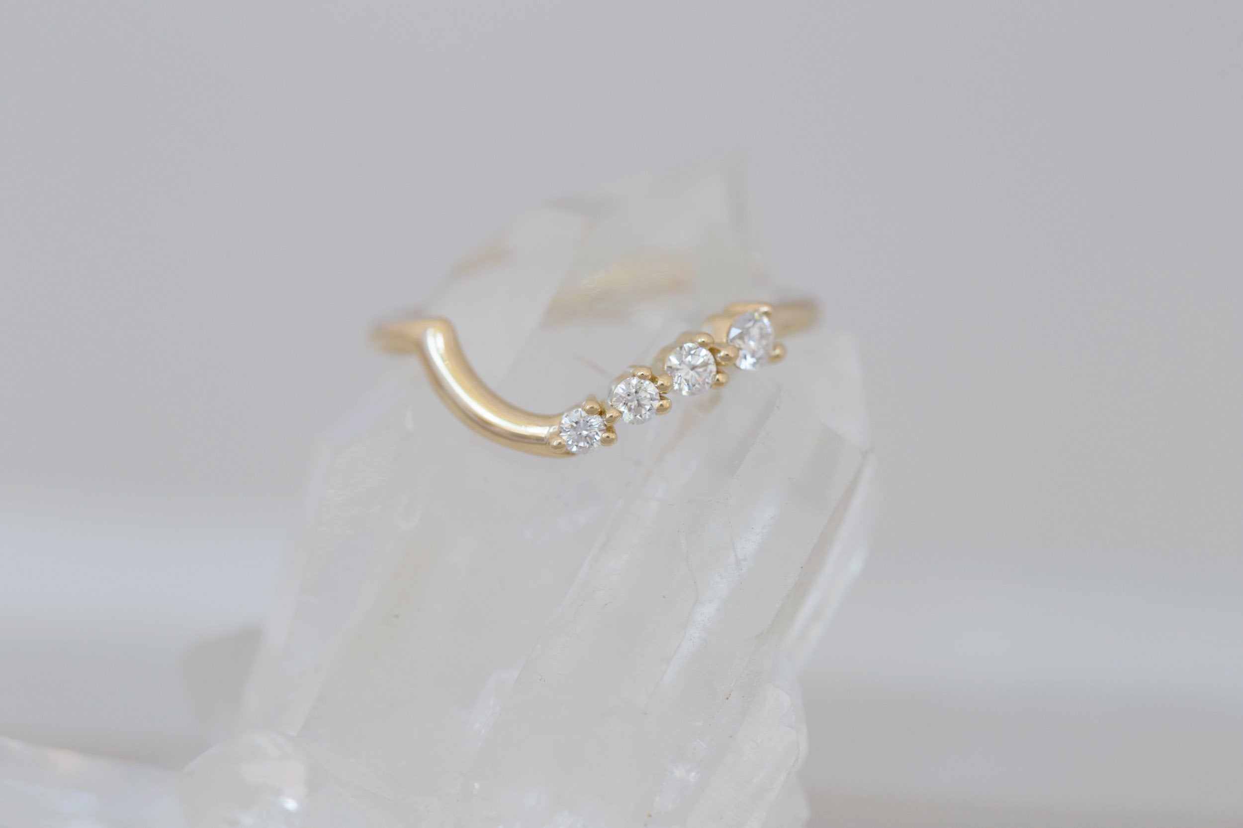 Ambretta Band |  14k Recycled Gold
