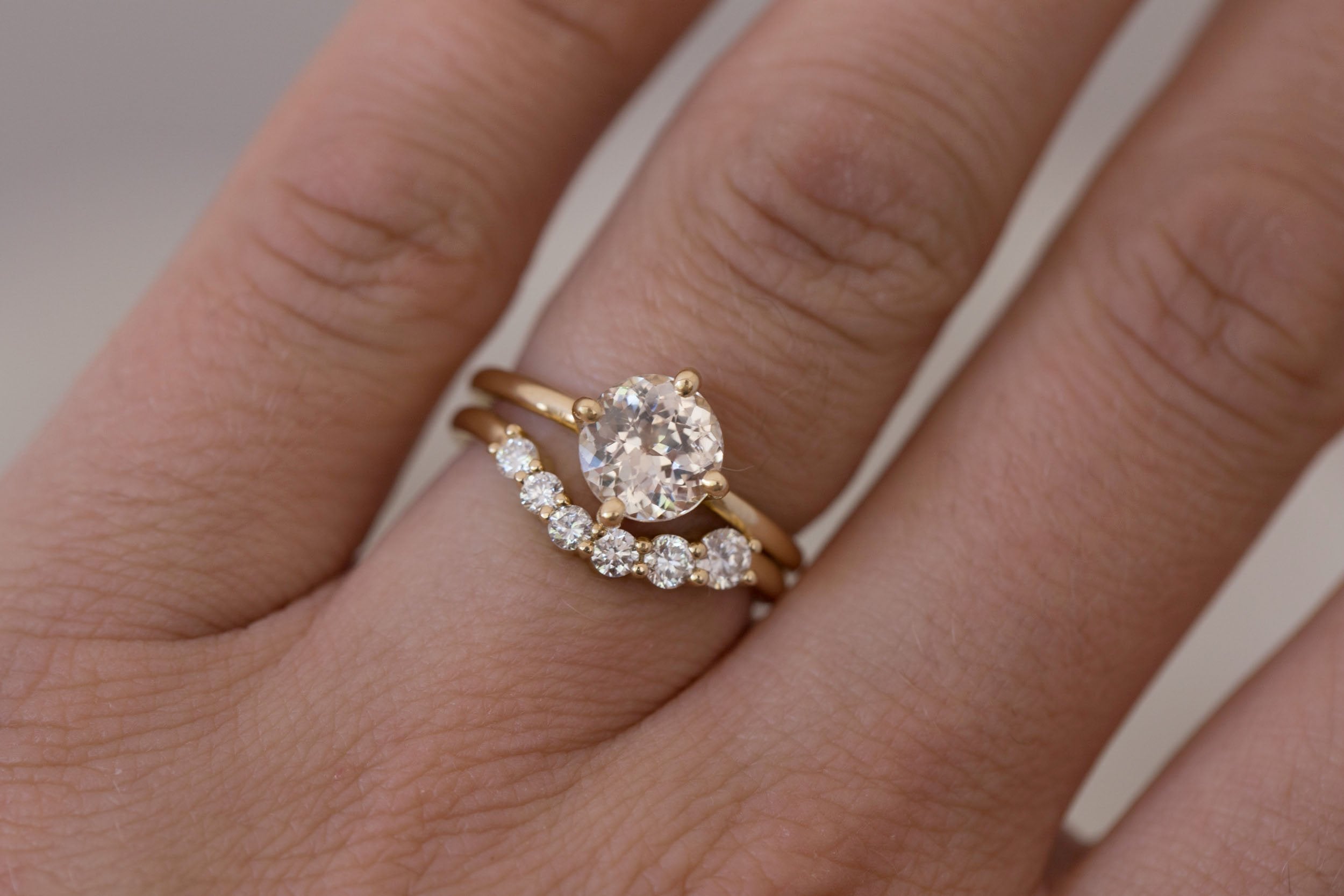 Lunaria Band | 14k Recycled Gold