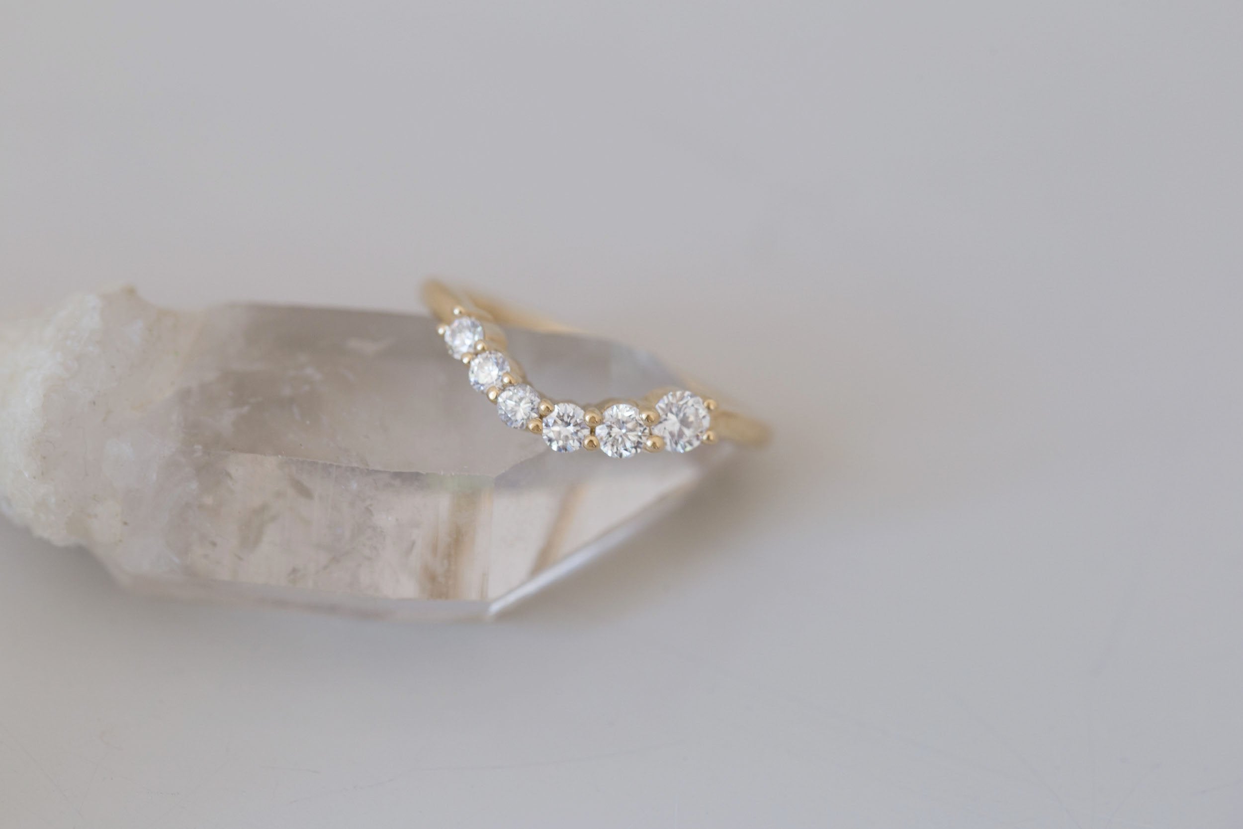 Lunaria Band | 14k Recycled Gold
