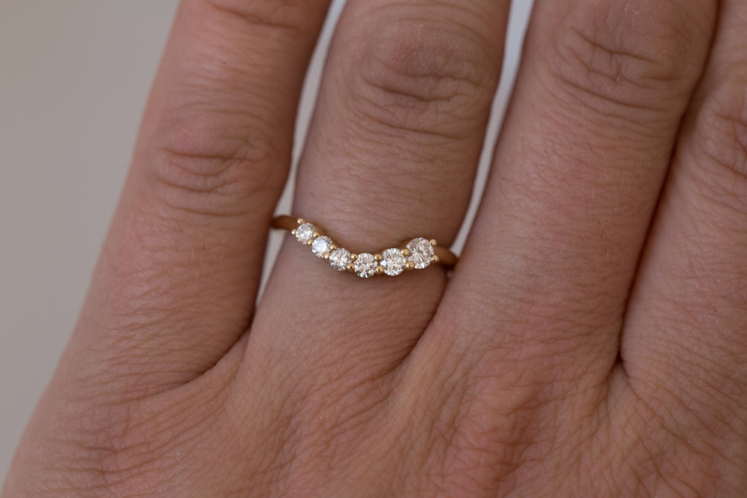 Lunaria Band | 14k Recycled Gold