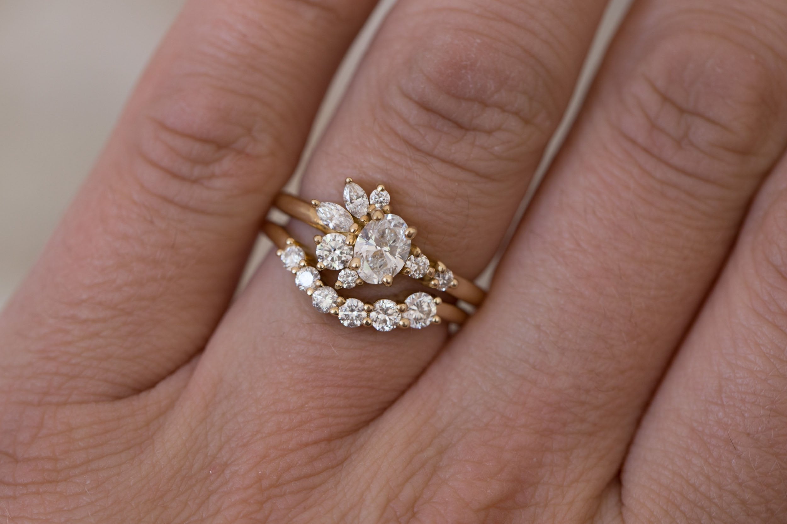 Lunaria Band | 14k Recycled Gold