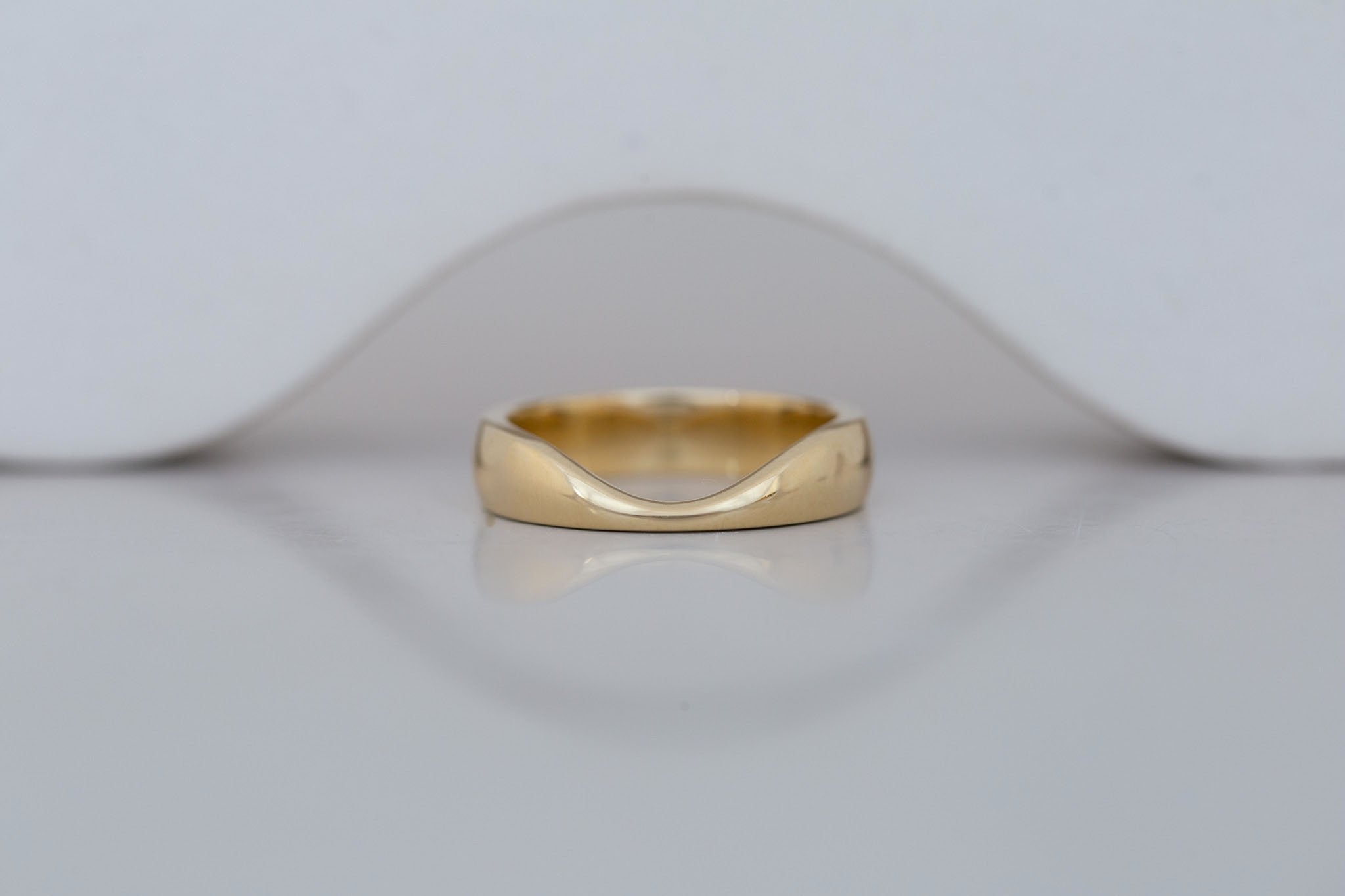 Cove Band | 14k Recycled Gold