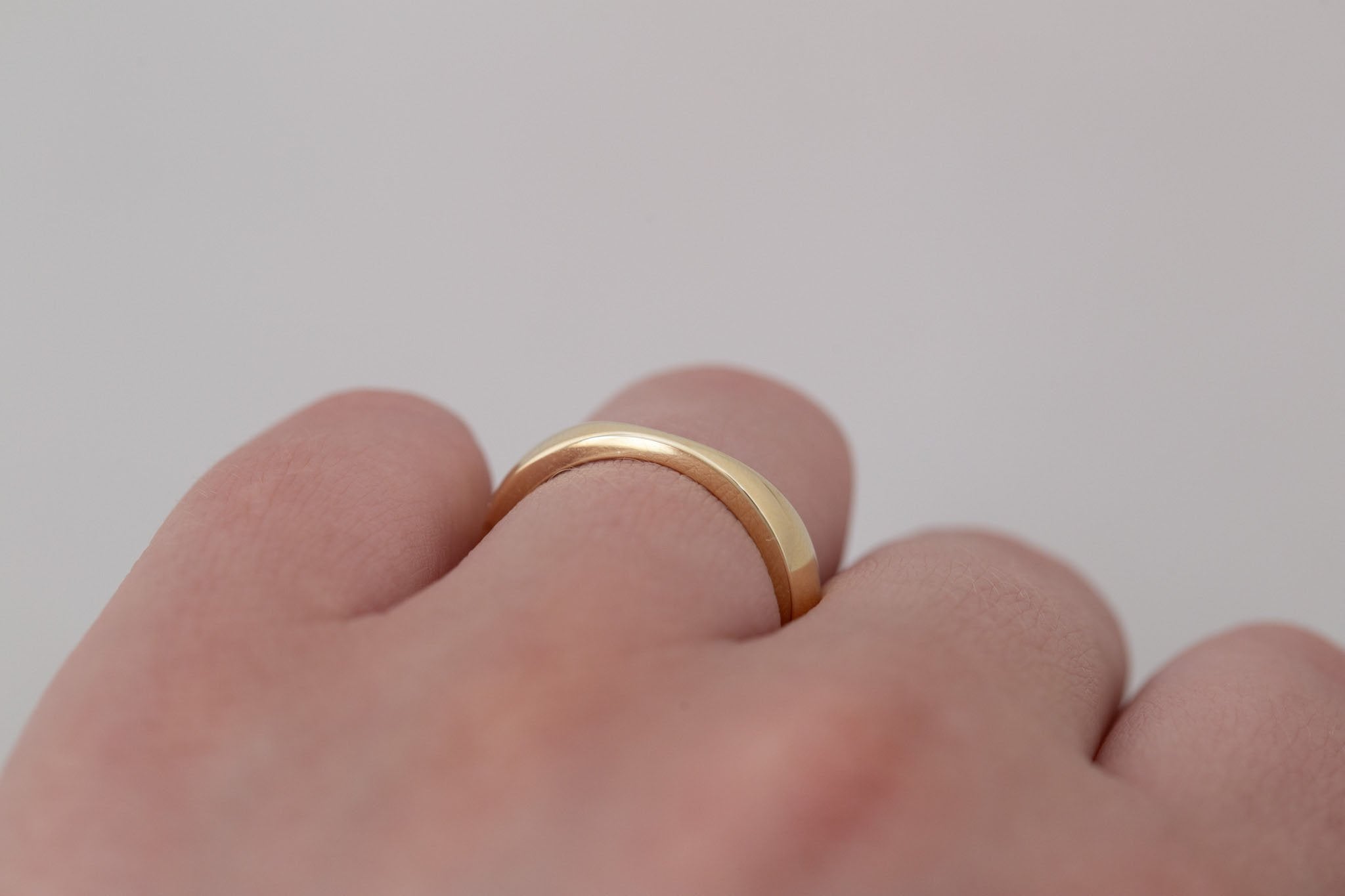 Cove Band | 14k Recycled Gold