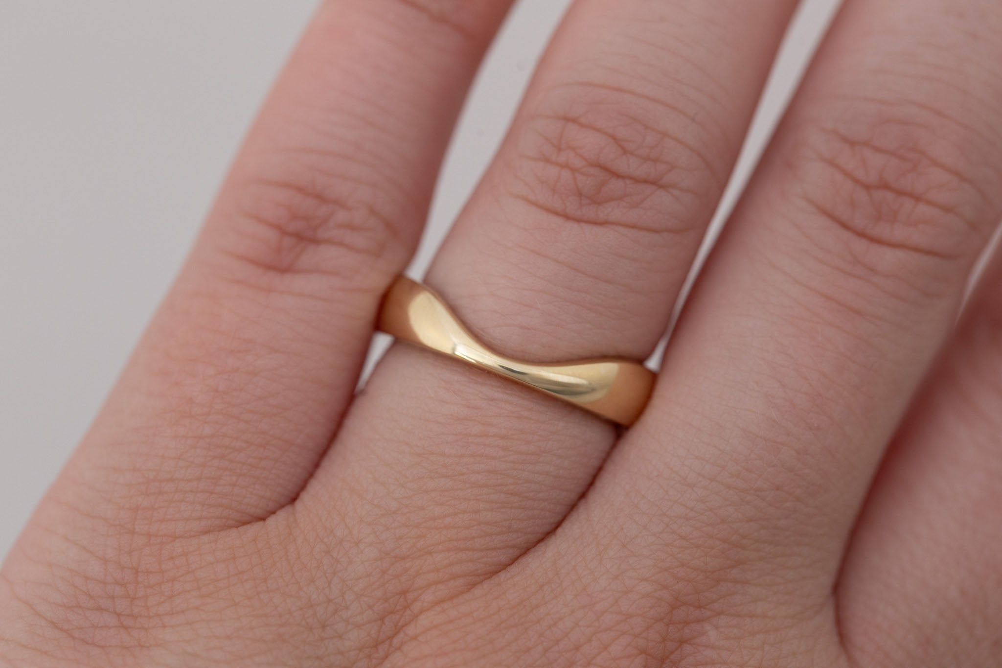 Cove Band | 14k Recycled Gold