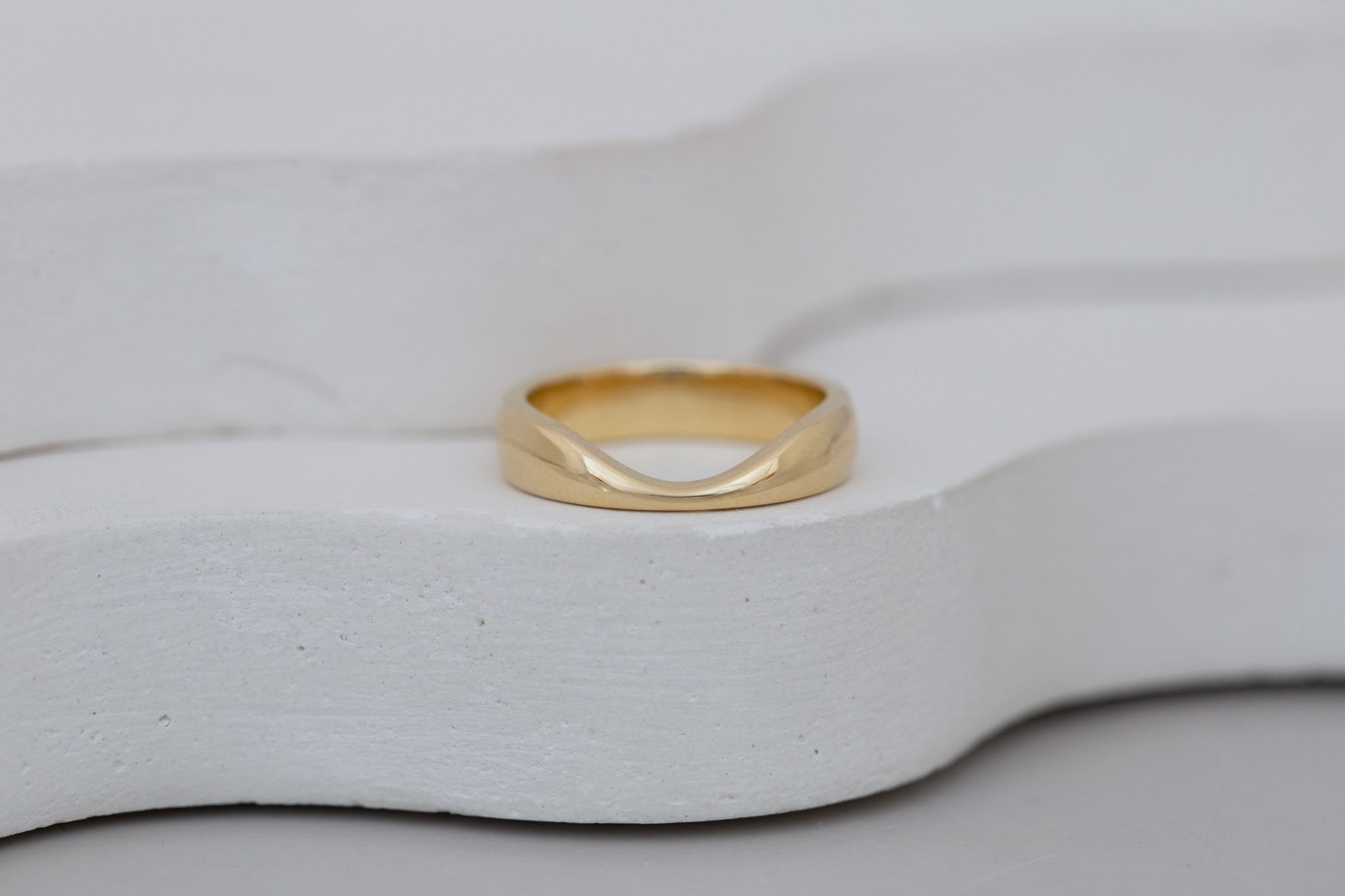 Cove Band | 14k Recycled Gold