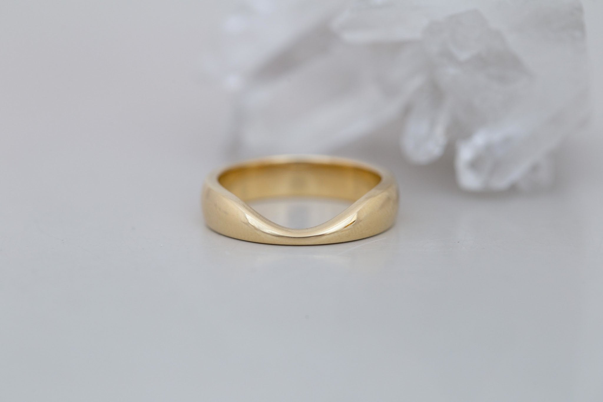 Cove Band | 14k Recycled Gold