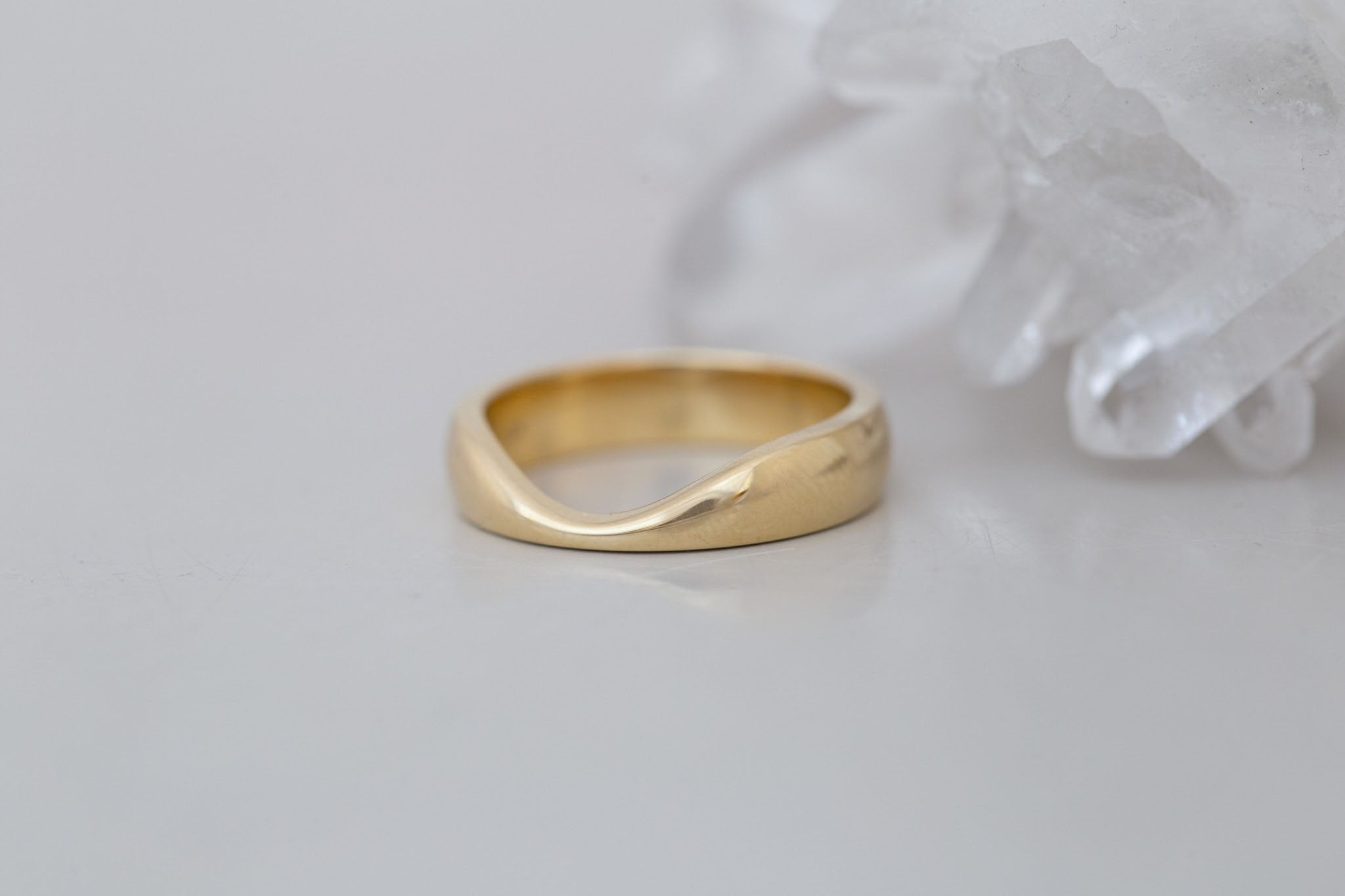 Cove Band | 14k Recycled Gold