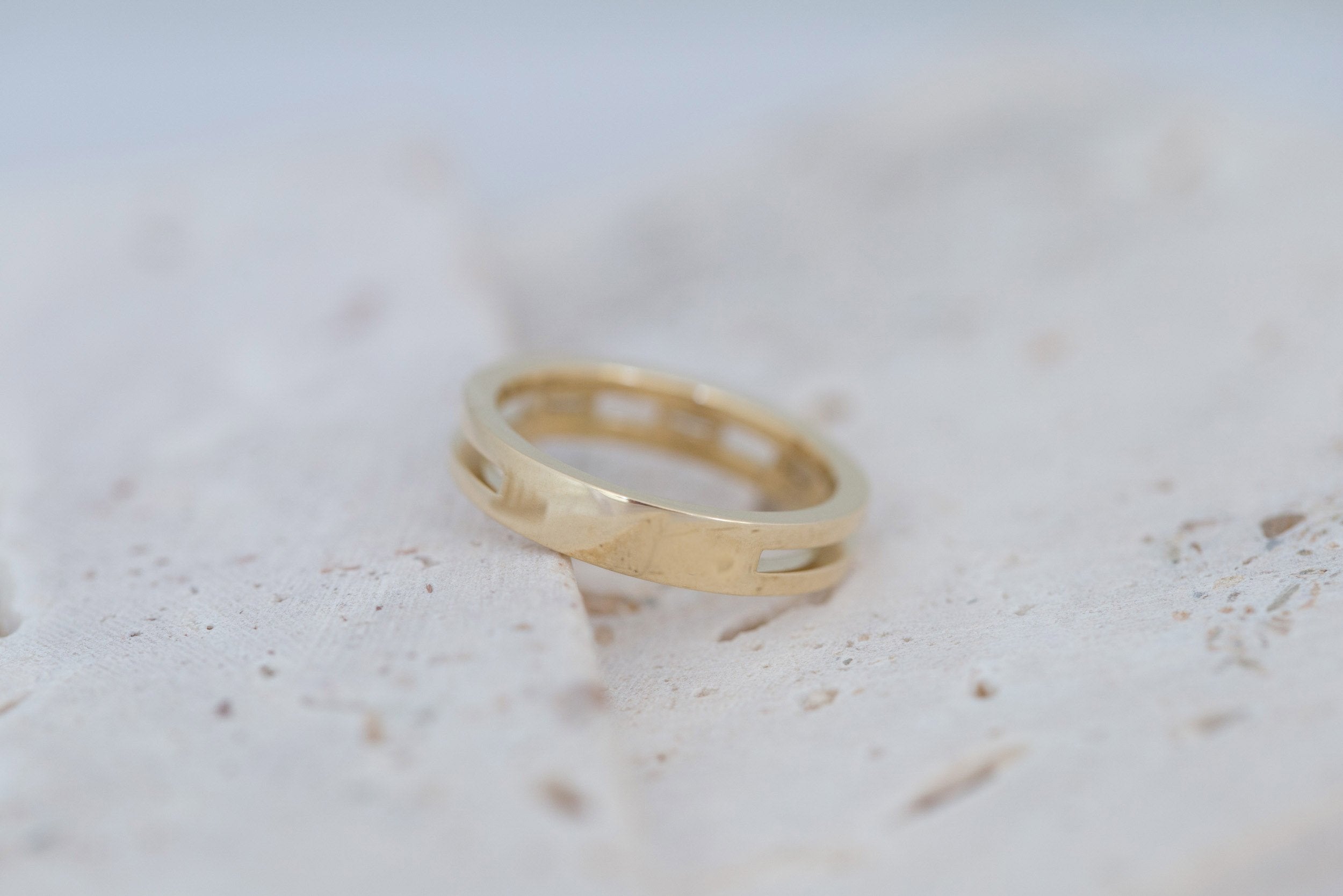 Ellair Ring | Baguette Diamonds | 14k Recycled Gold
