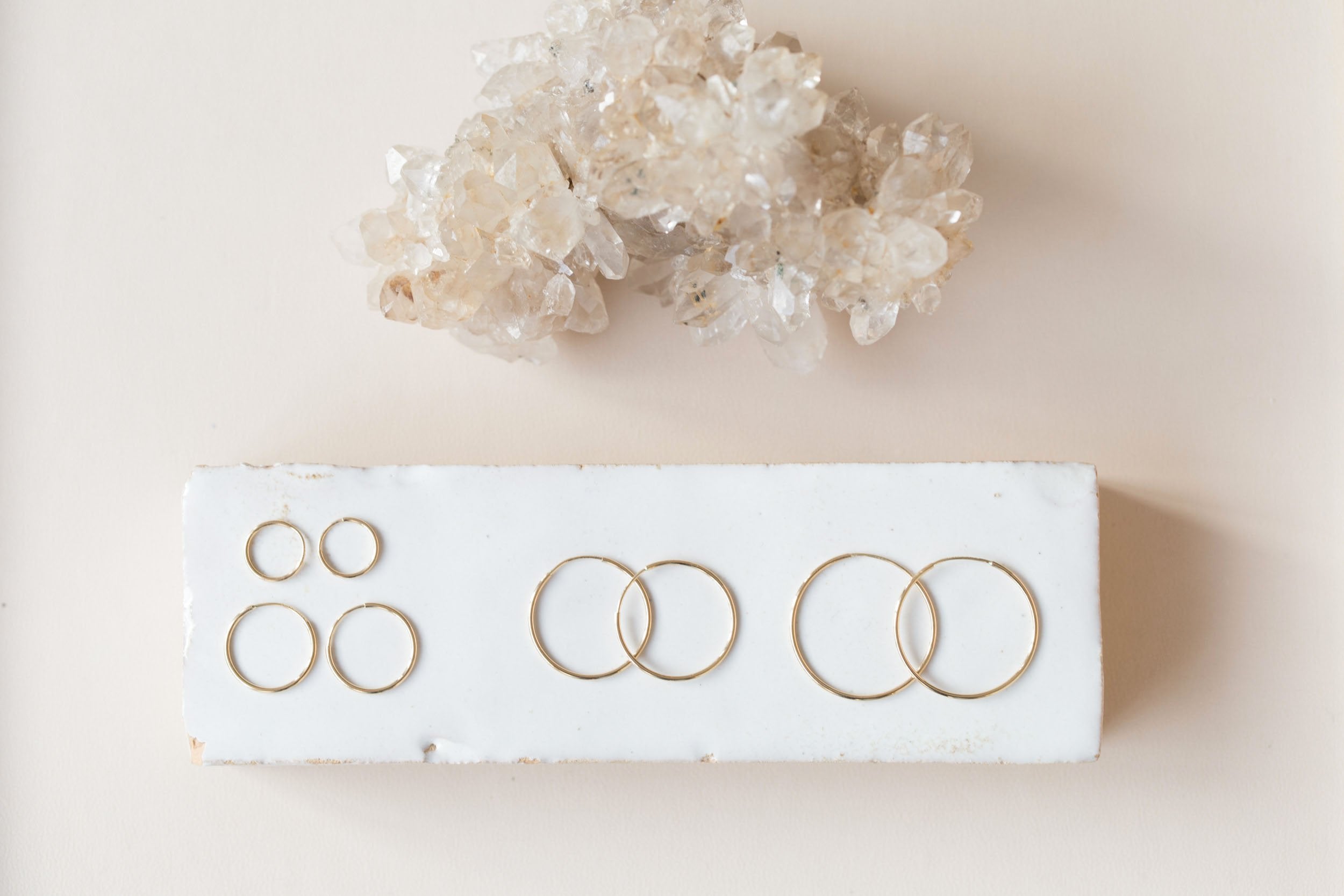 Endless Gold Hoops | 14k Recycled Gold