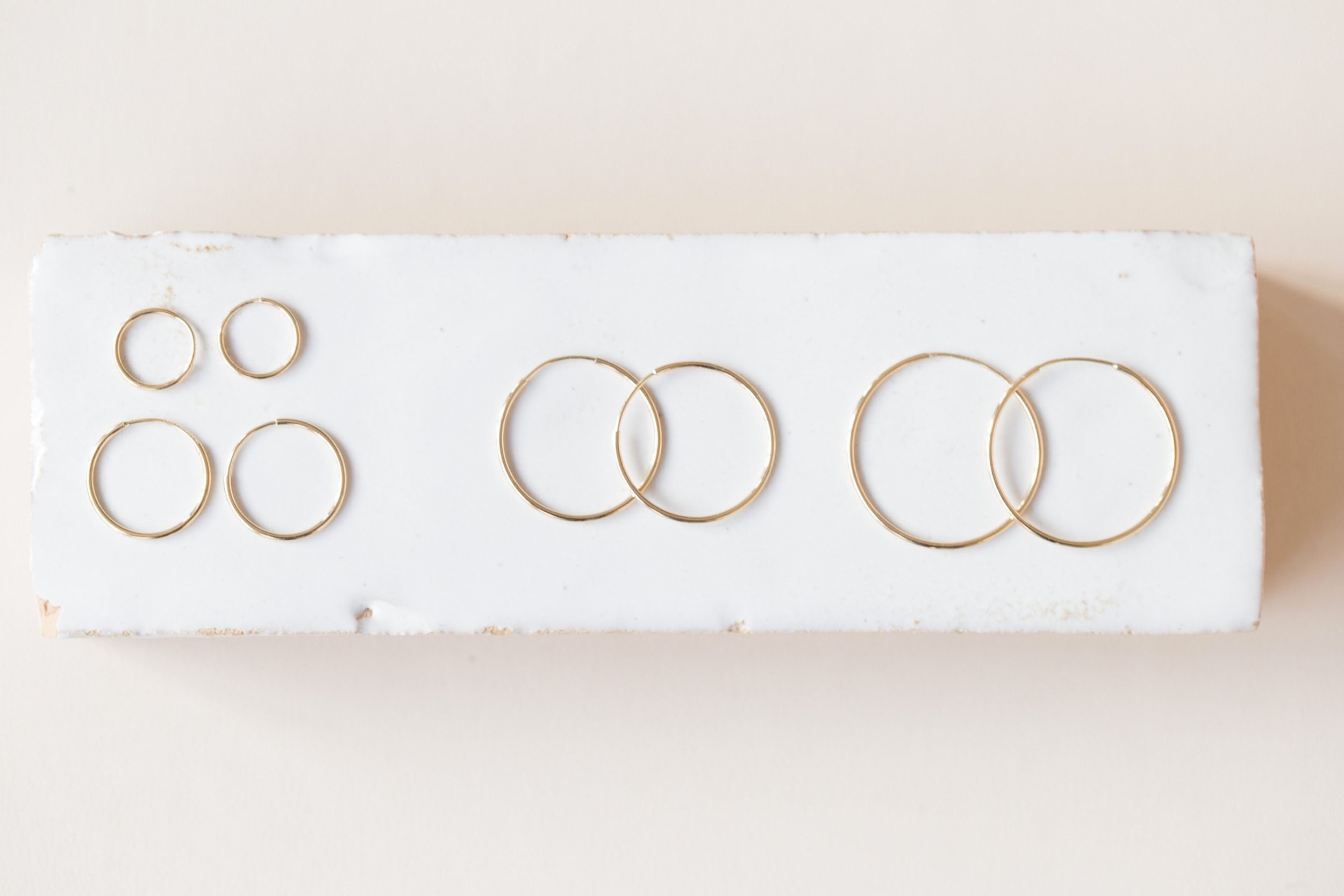 Endless Gold Hoops | 14k Recycled Gold
