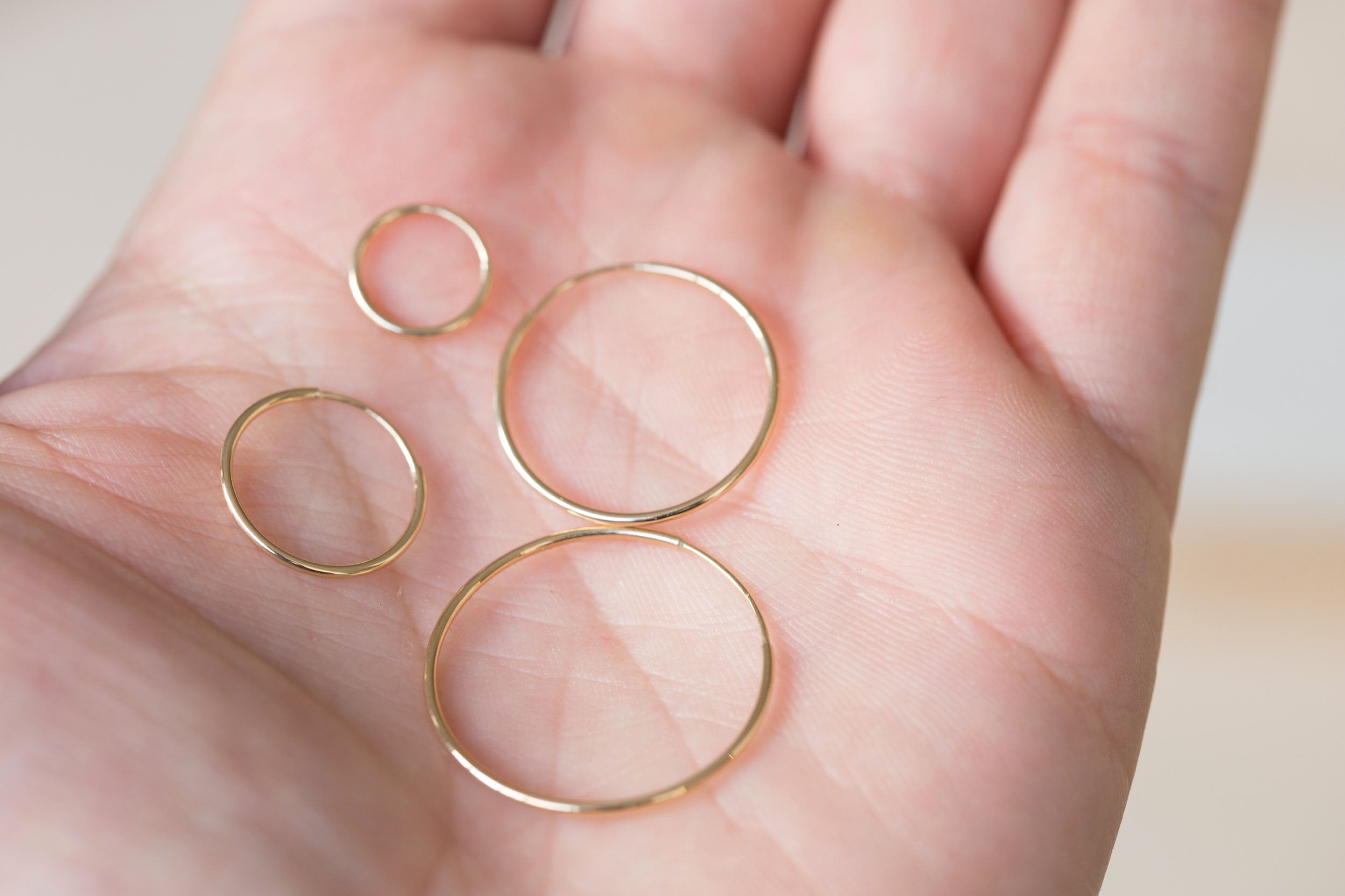 Endless Gold Hoops | 14k Recycled Gold