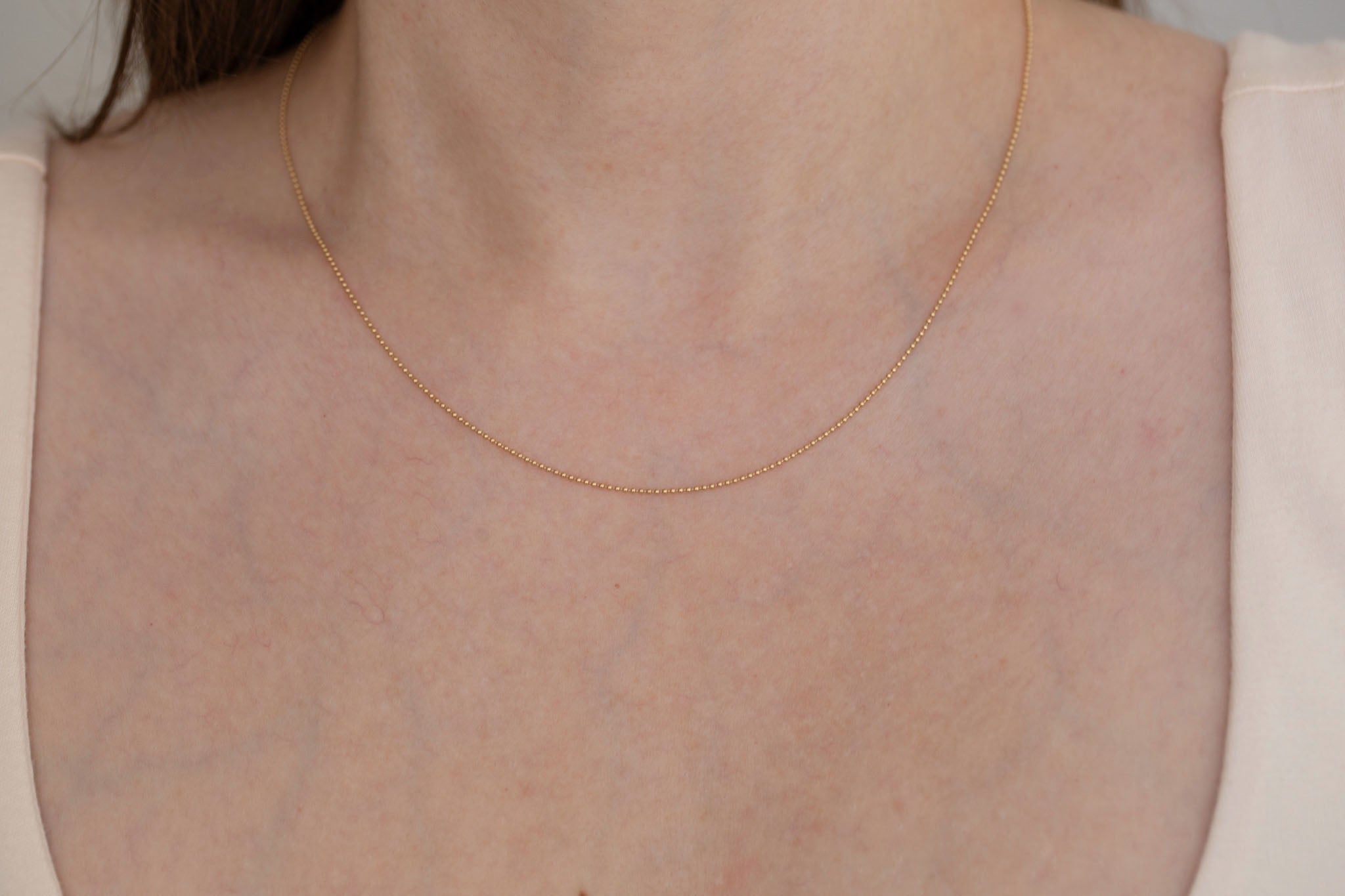 Bead Chain | 14k Recycled Gold