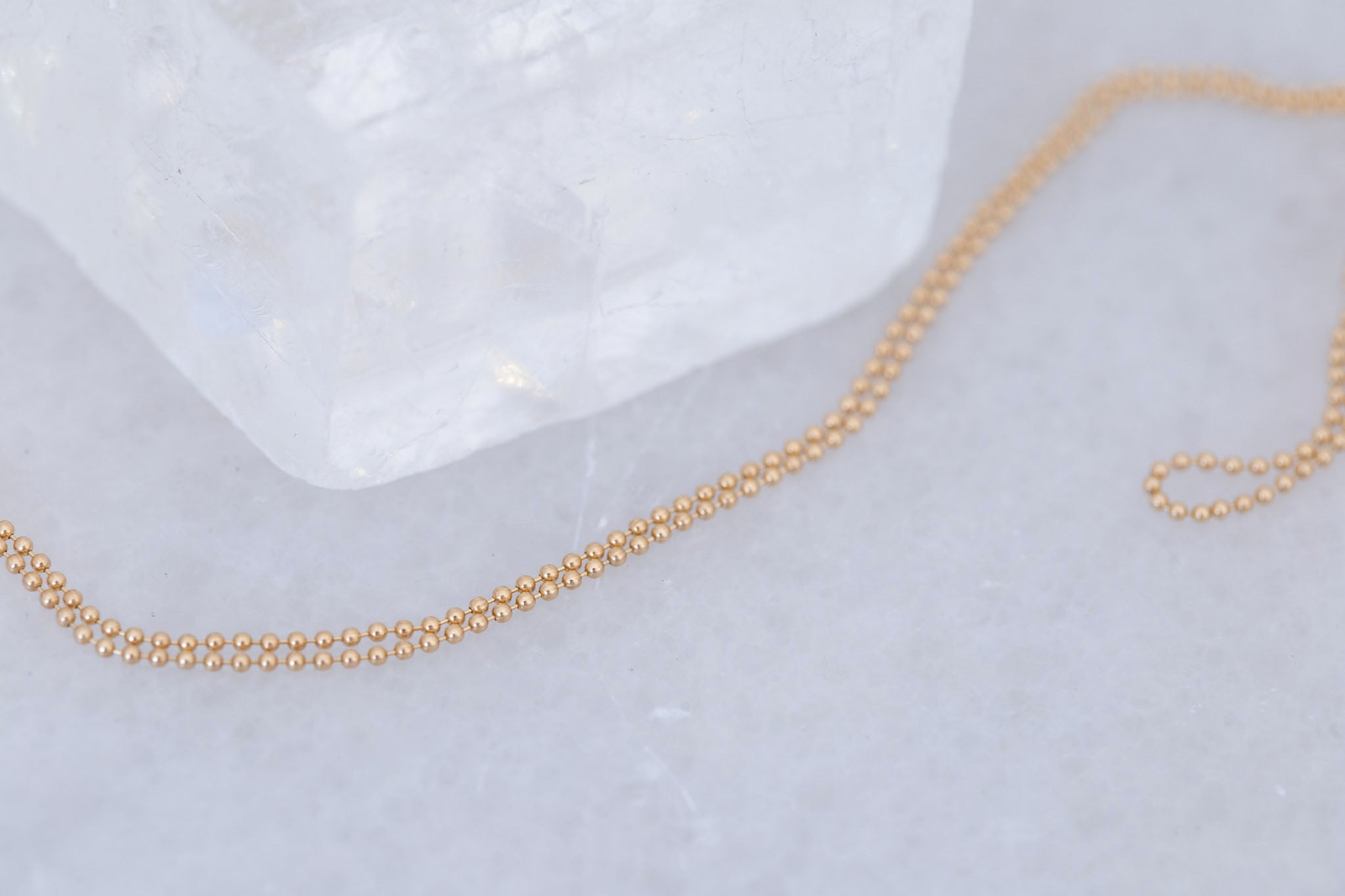 Bead Chain | 14k Recycled Gold
