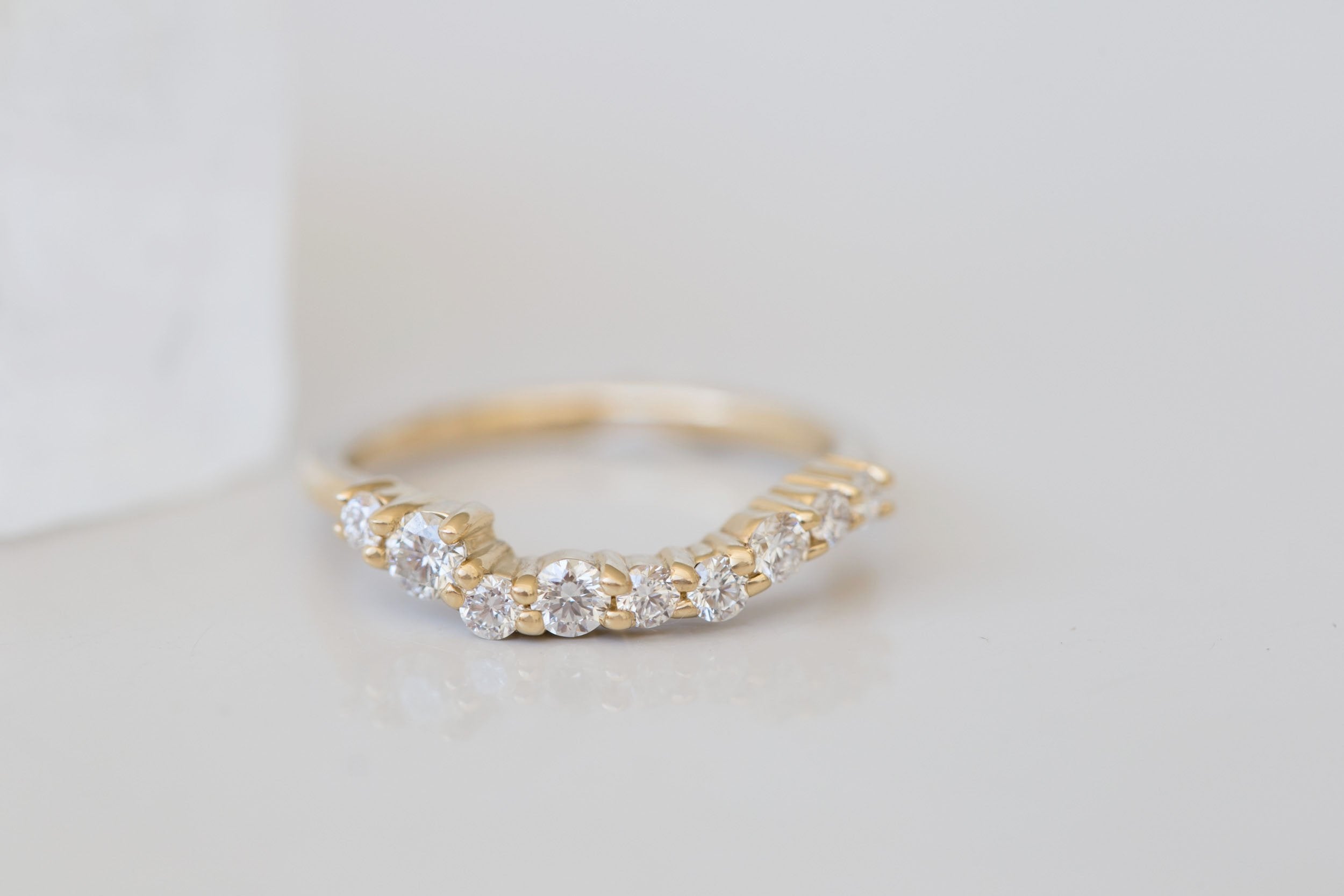 Ilia Diamond Band | 14k Recycled Gold
