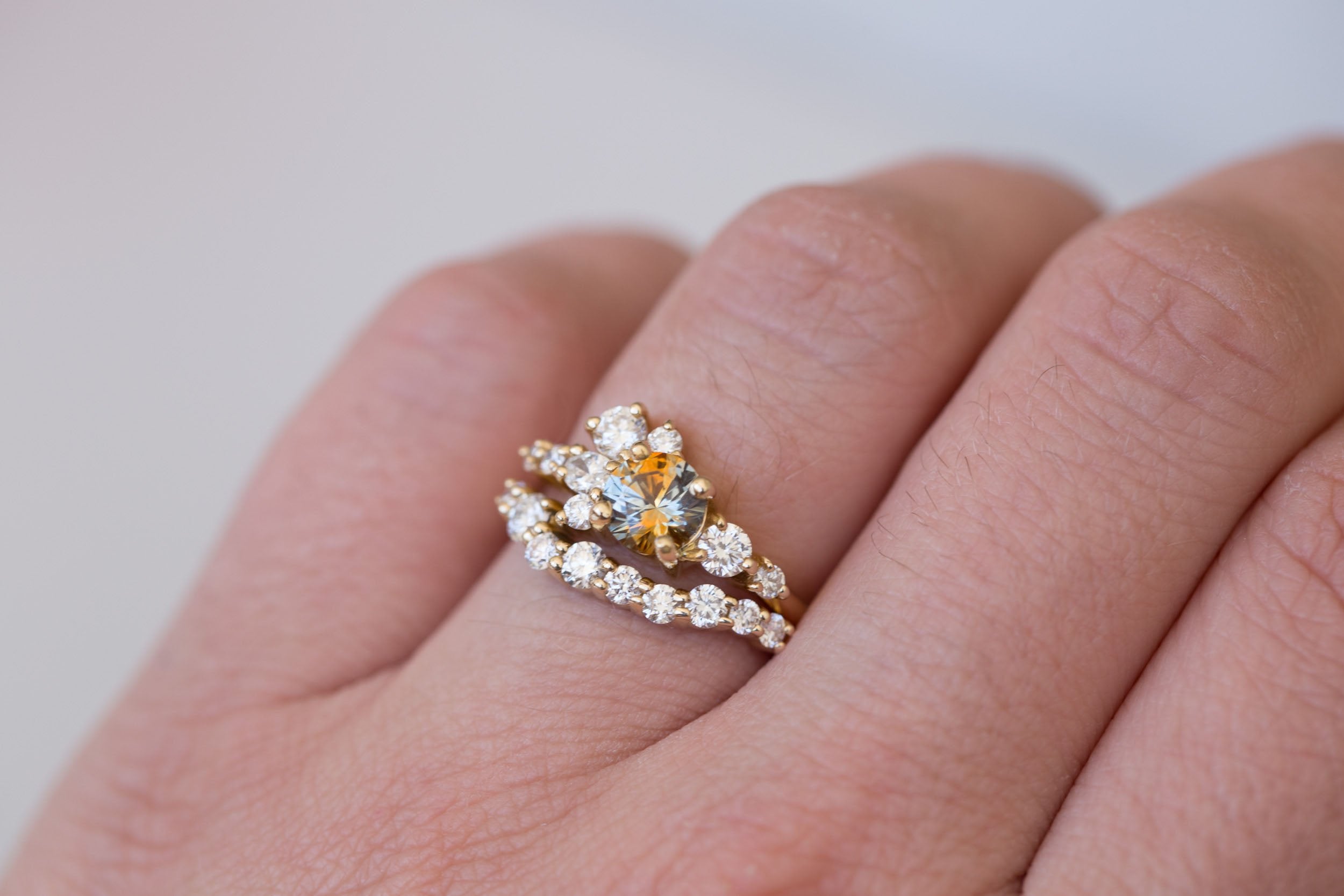 Ilia Diamond Band | 14k Recycled Gold