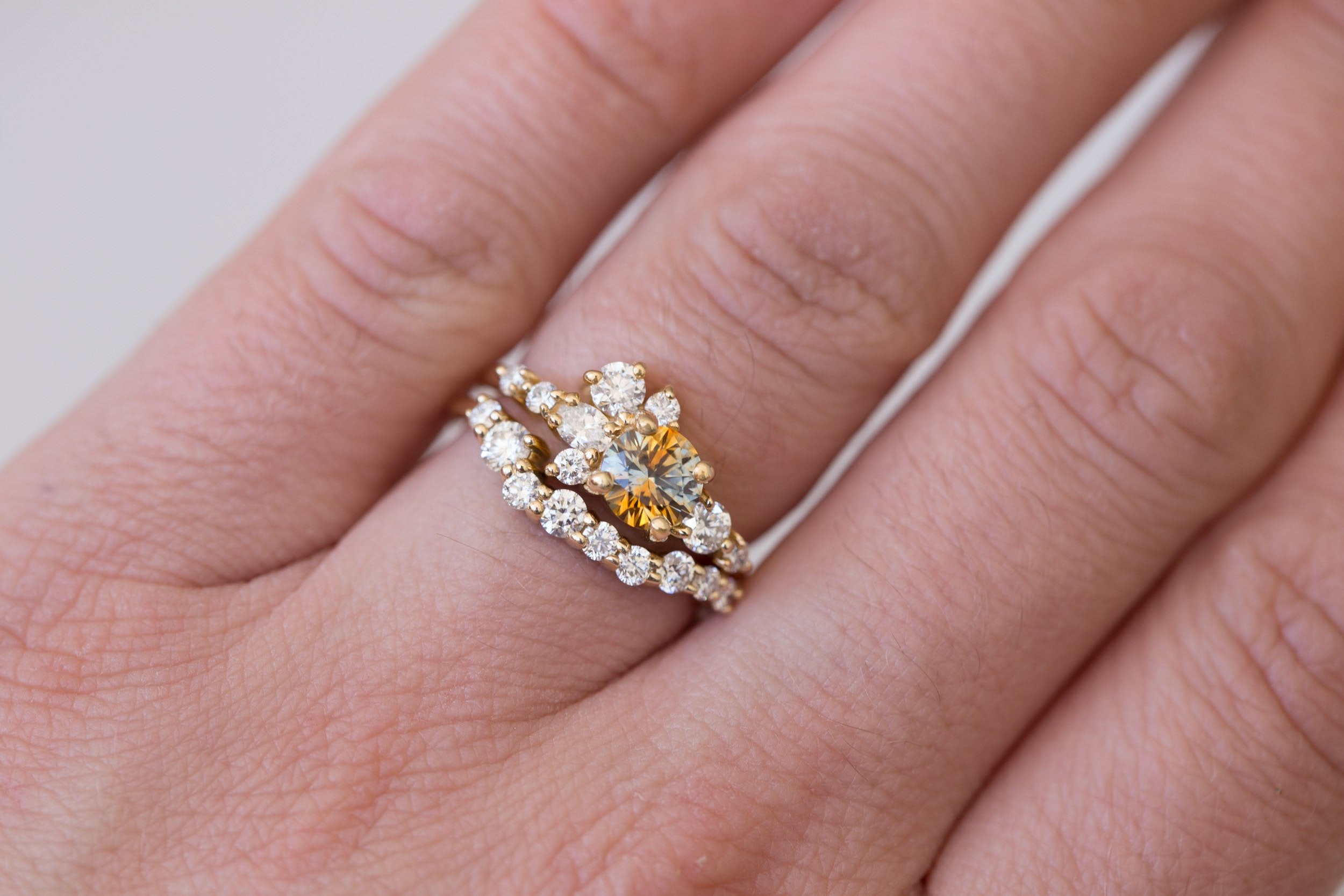 Ilia Diamond Band | 14k Recycled Gold