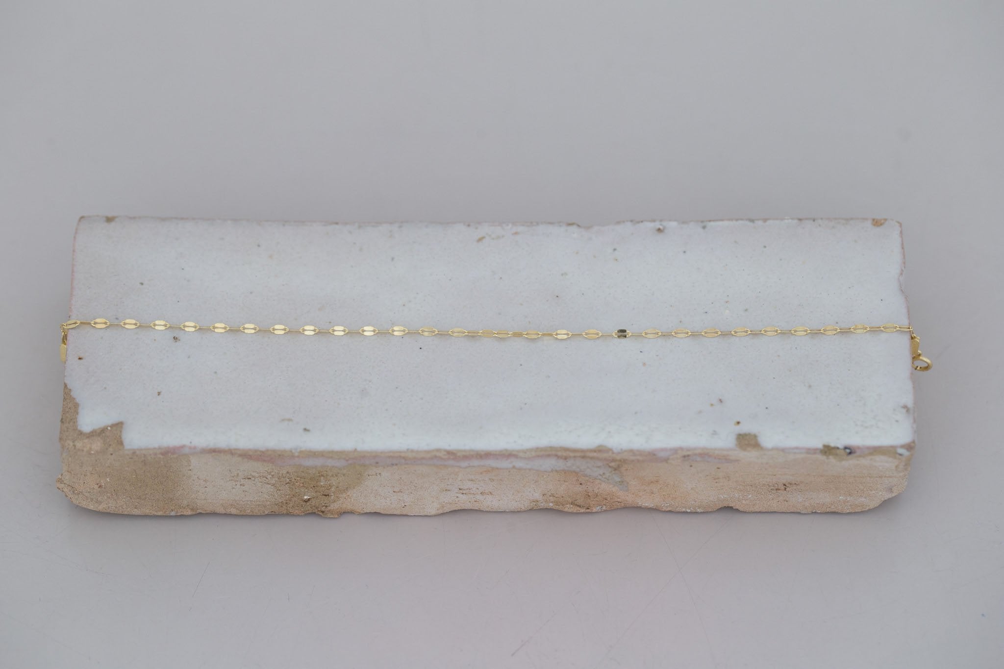 Keyhole Link Chain Bracelet | 14k Recycled Gold