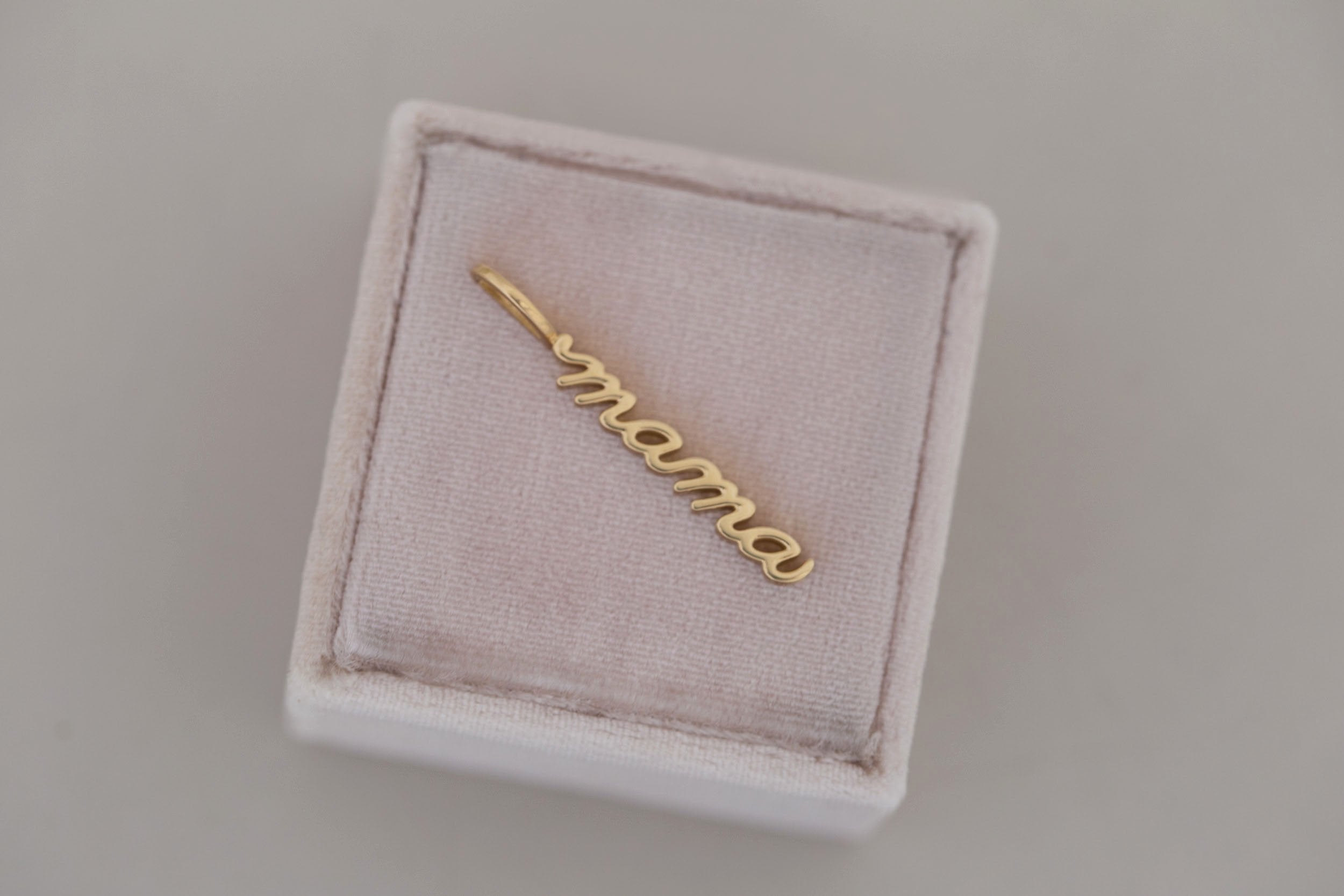 Mama Necklace | 14k Recycled Gold