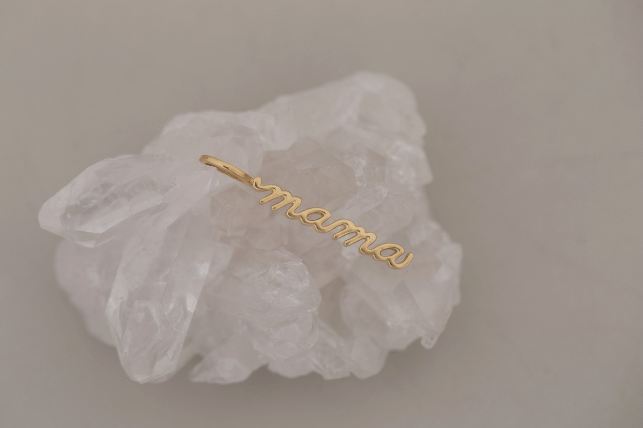 Mama Necklace | 14k Recycled Gold