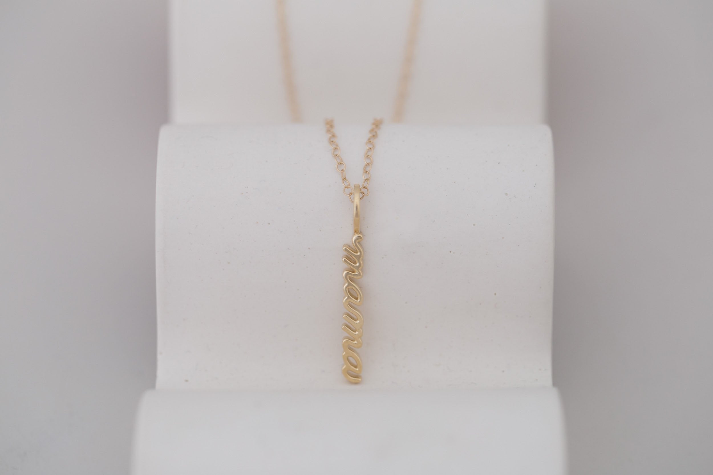 Mama Necklace | 14k Recycled Gold