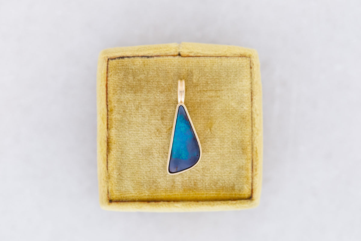 Relma Pendant | Opal 2.23 ct | 14k Yellow Gold | One of a Kind