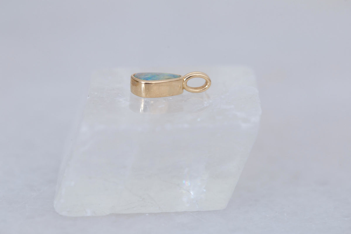 Relma Pendant | Opal 0.86 ct | 14k Yellow Gold | One of a Kind