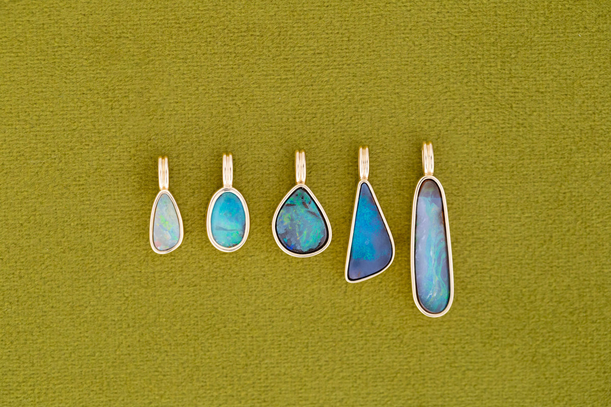 Relma Pendant | Opal 1.17 ct | 14k Yellow Gold | One of a Kind