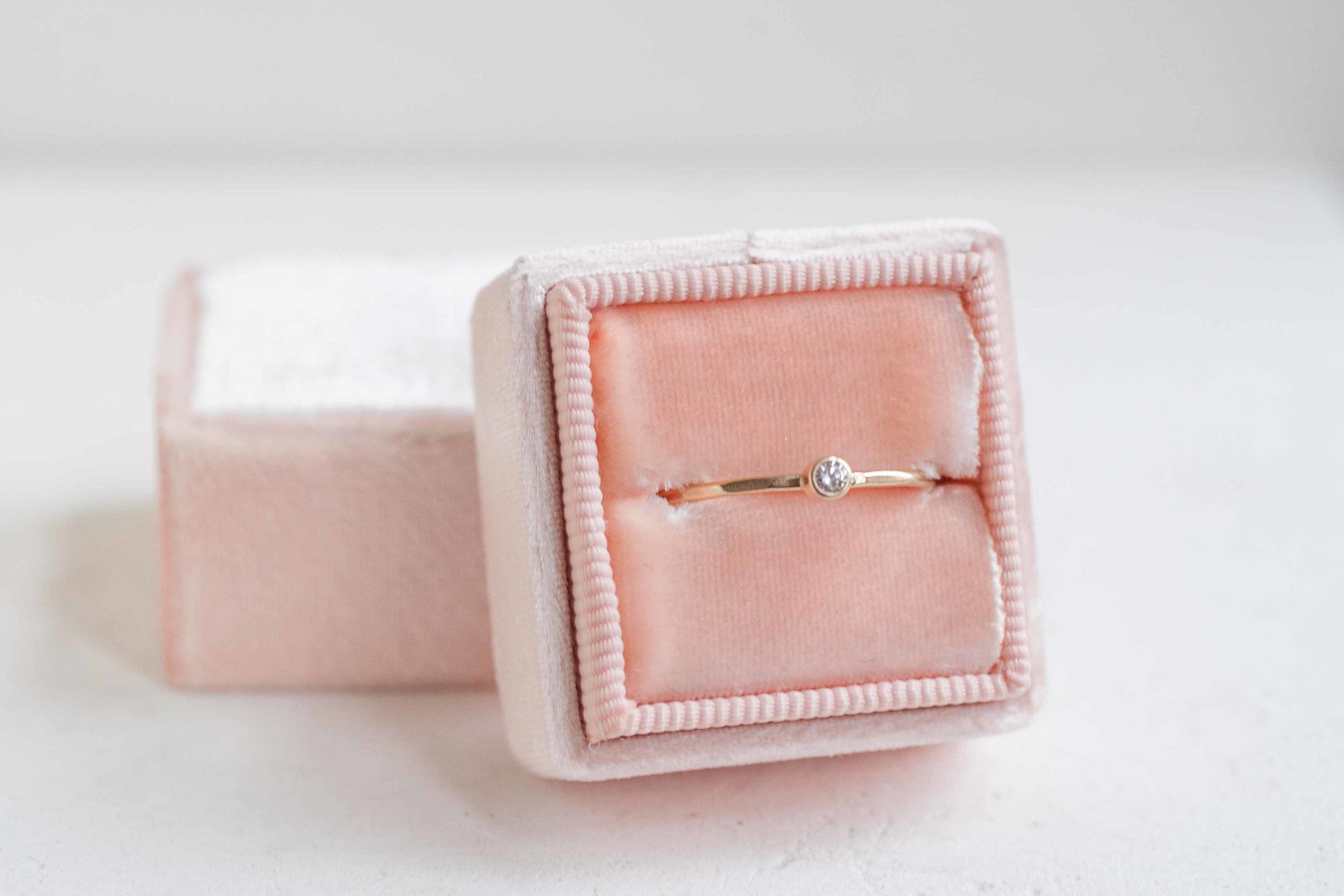 Petite Diamond Ring | 14k Recycled Gold