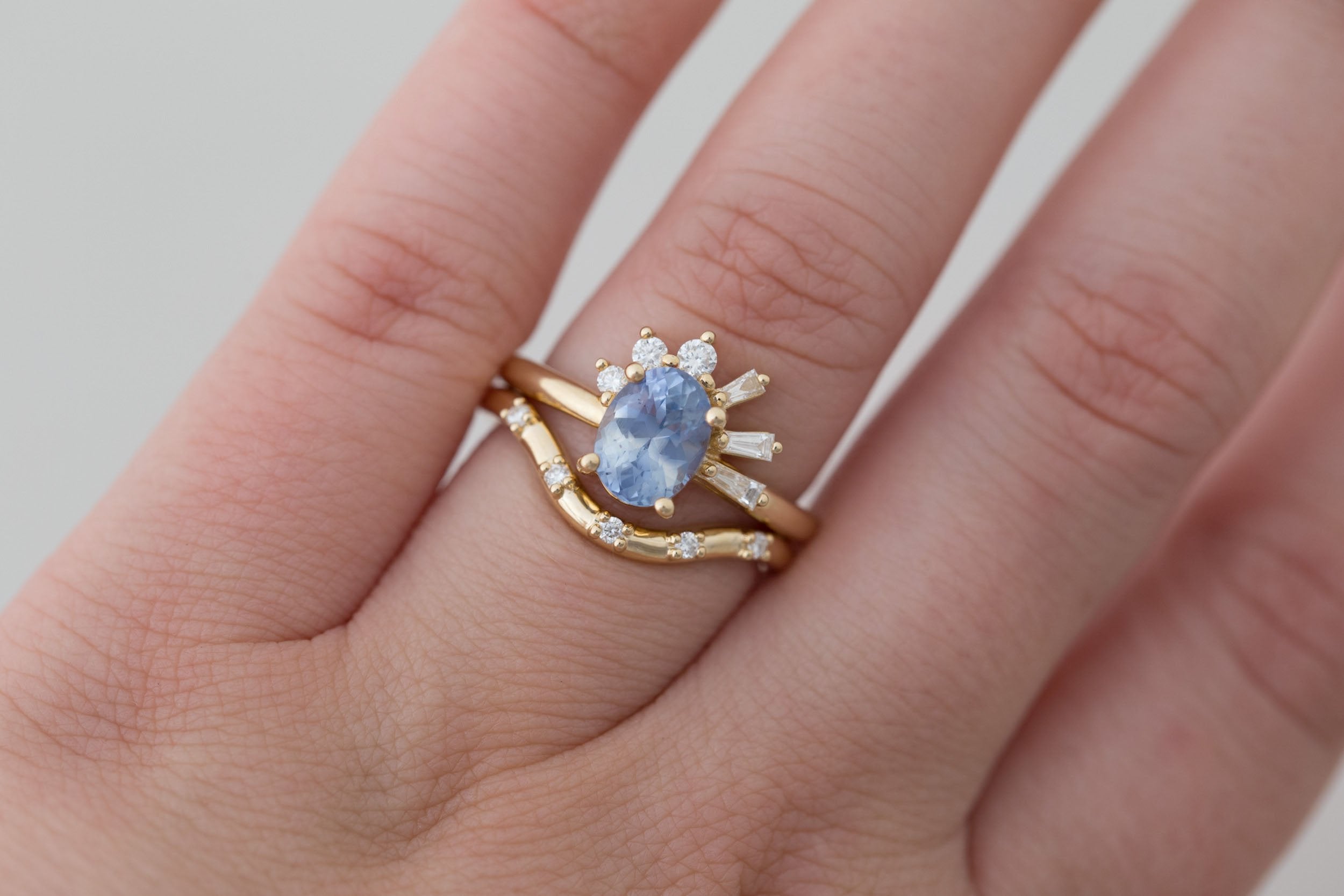 Hudson Curve Band | 14k Recycled Gold