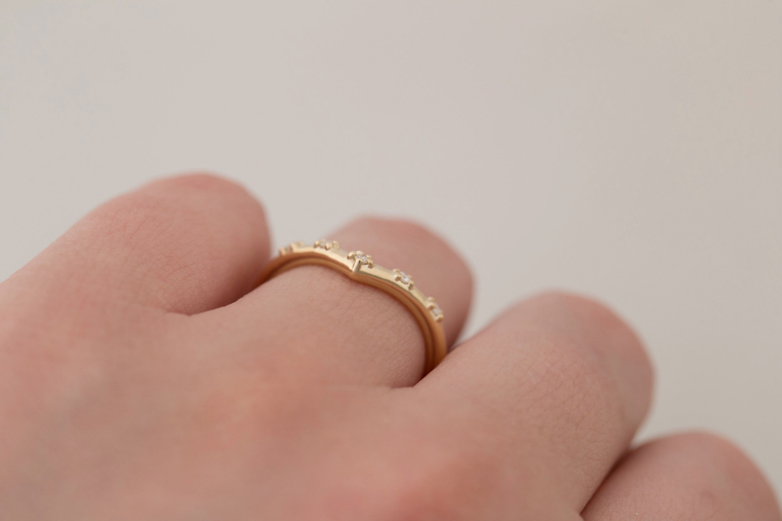 Hudson V Band | 14k Recycled Gold
