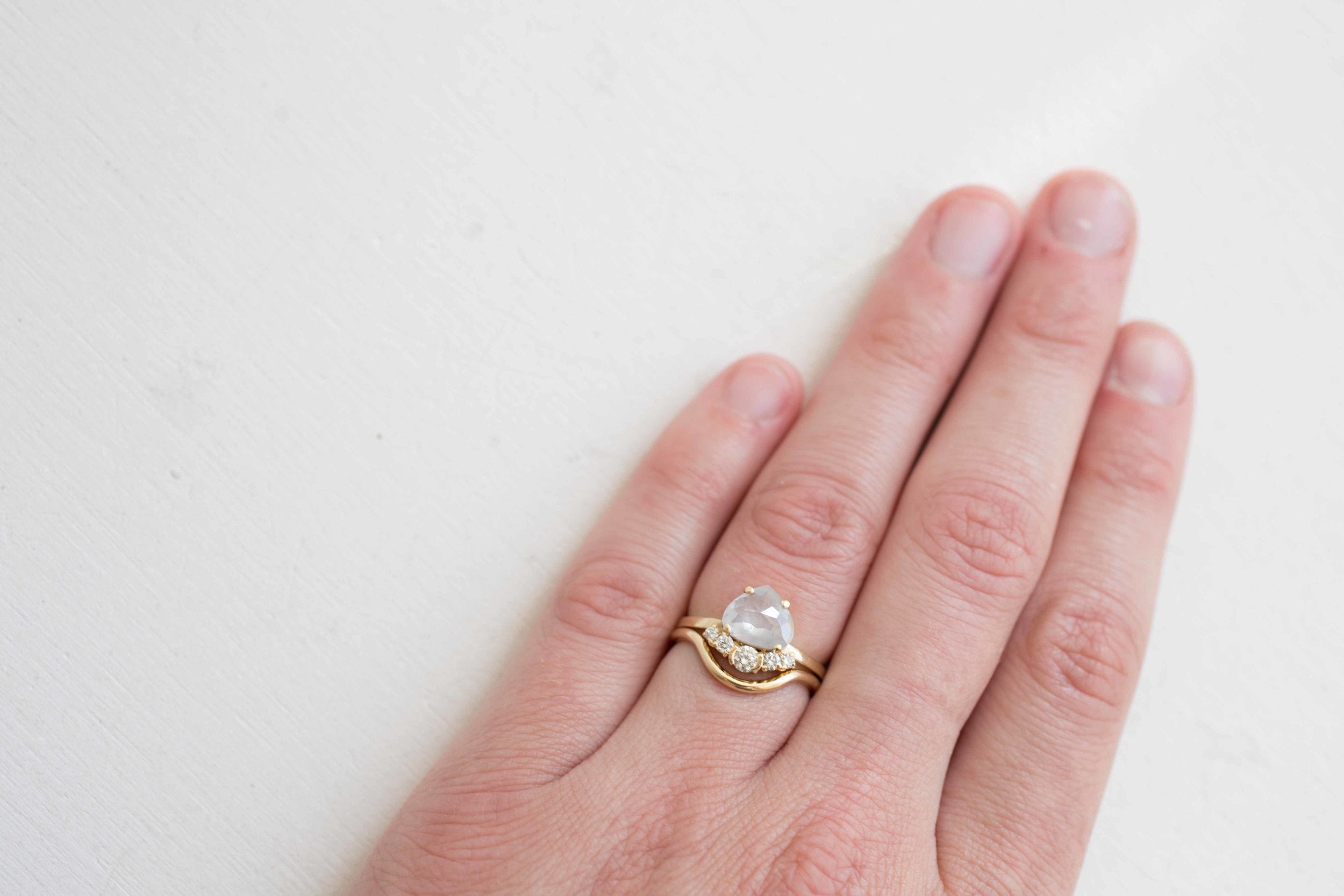 Contour Curve Band | 14k Recycled Gold
