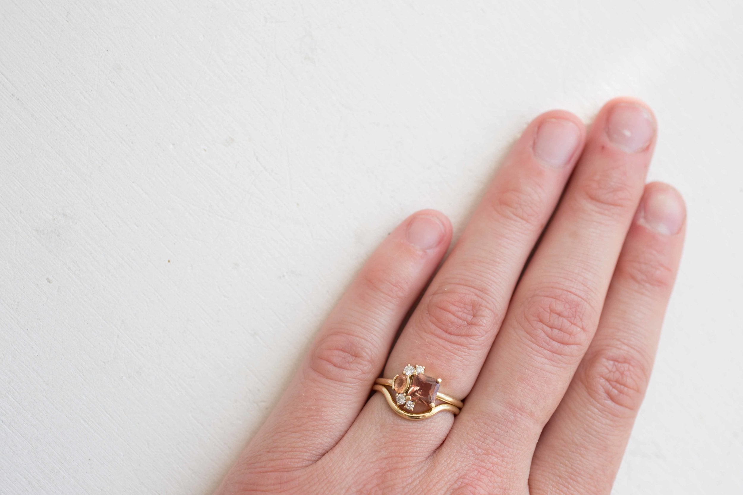 Contour Curve Band | 14k Recycled Gold