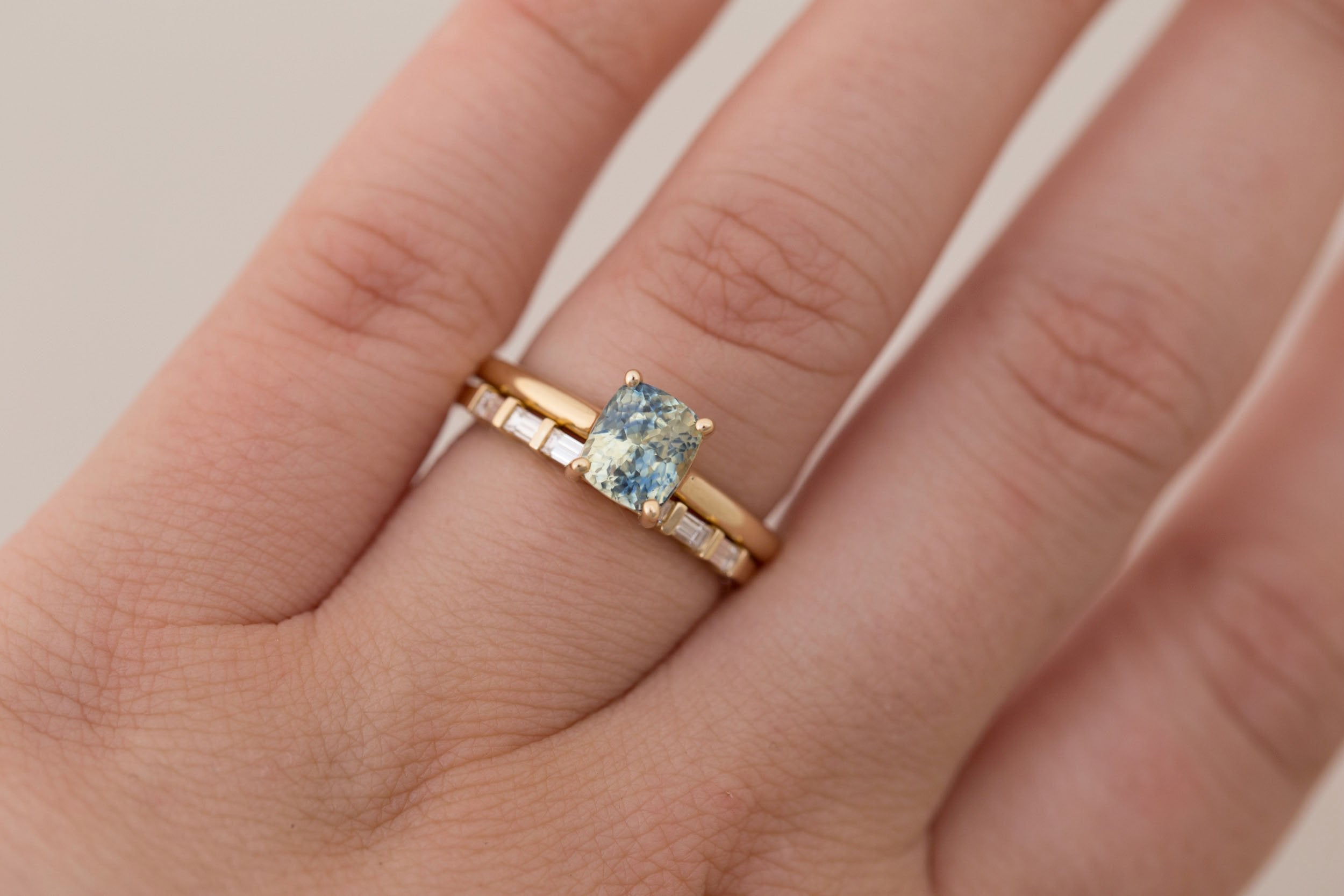 Baguette Straight Band | 14k Recycled Gold
