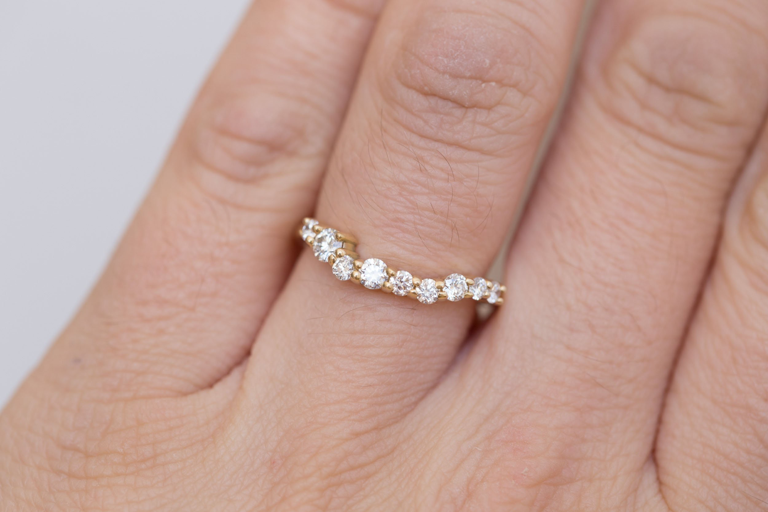 Ilia Diamond Band | 14k Recycled Gold