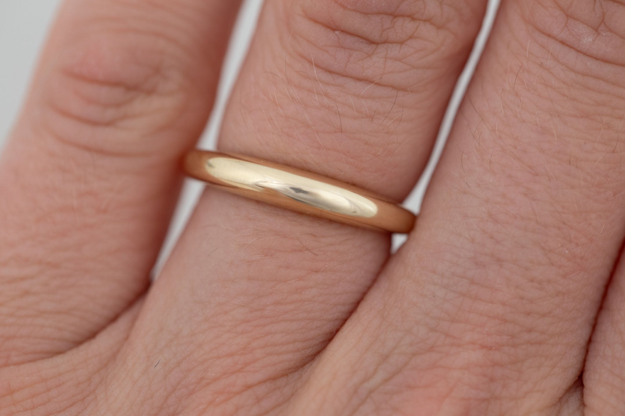 Dome Band | 14k Recycled Gold