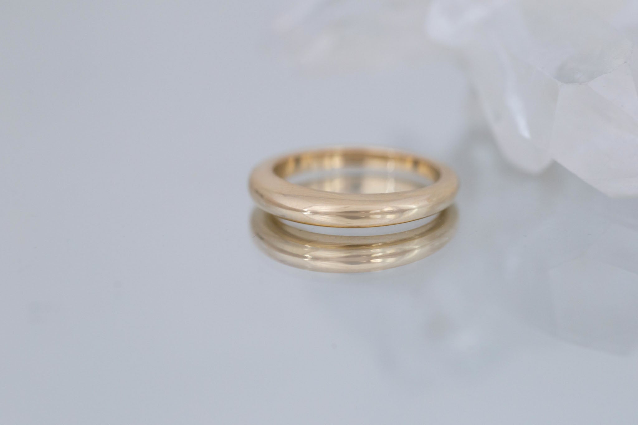 Dome Band | 14k Recycled Gold