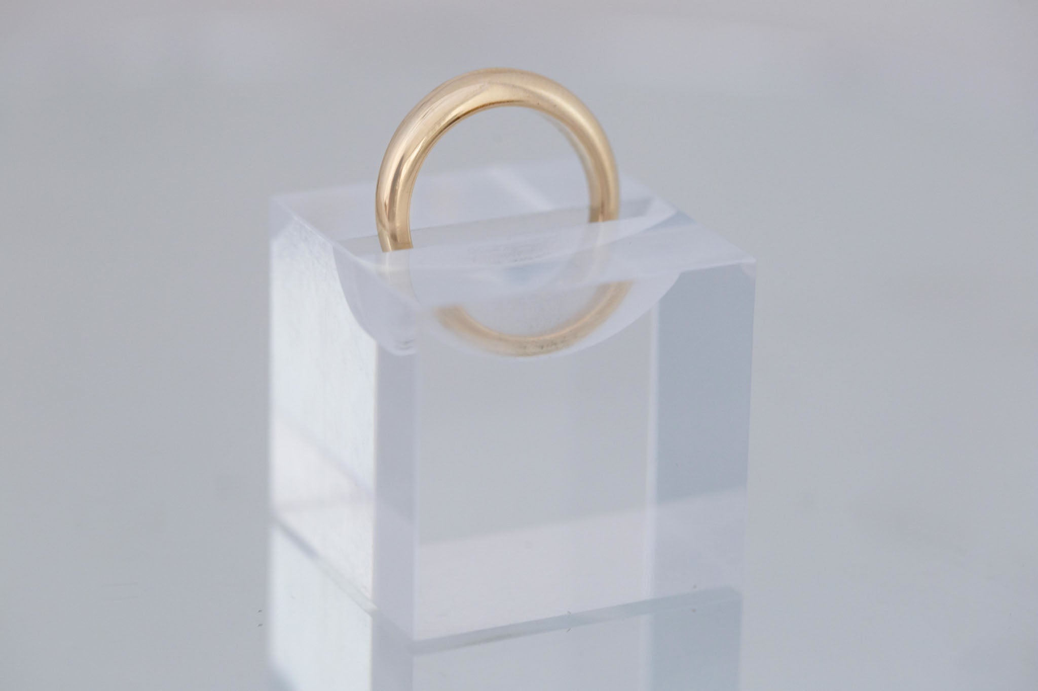 Dome Band | 14k Recycled Gold